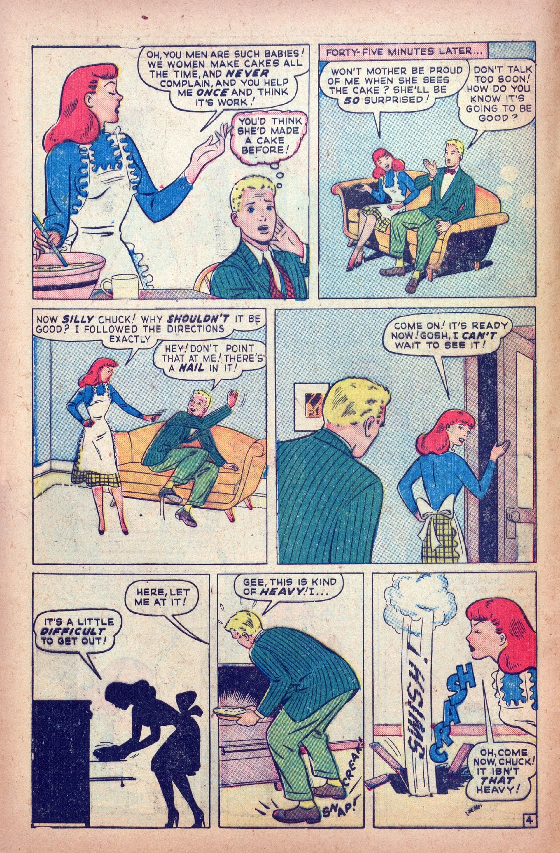 Read online Junior Miss (1947) comic -  Issue #34 - 6
