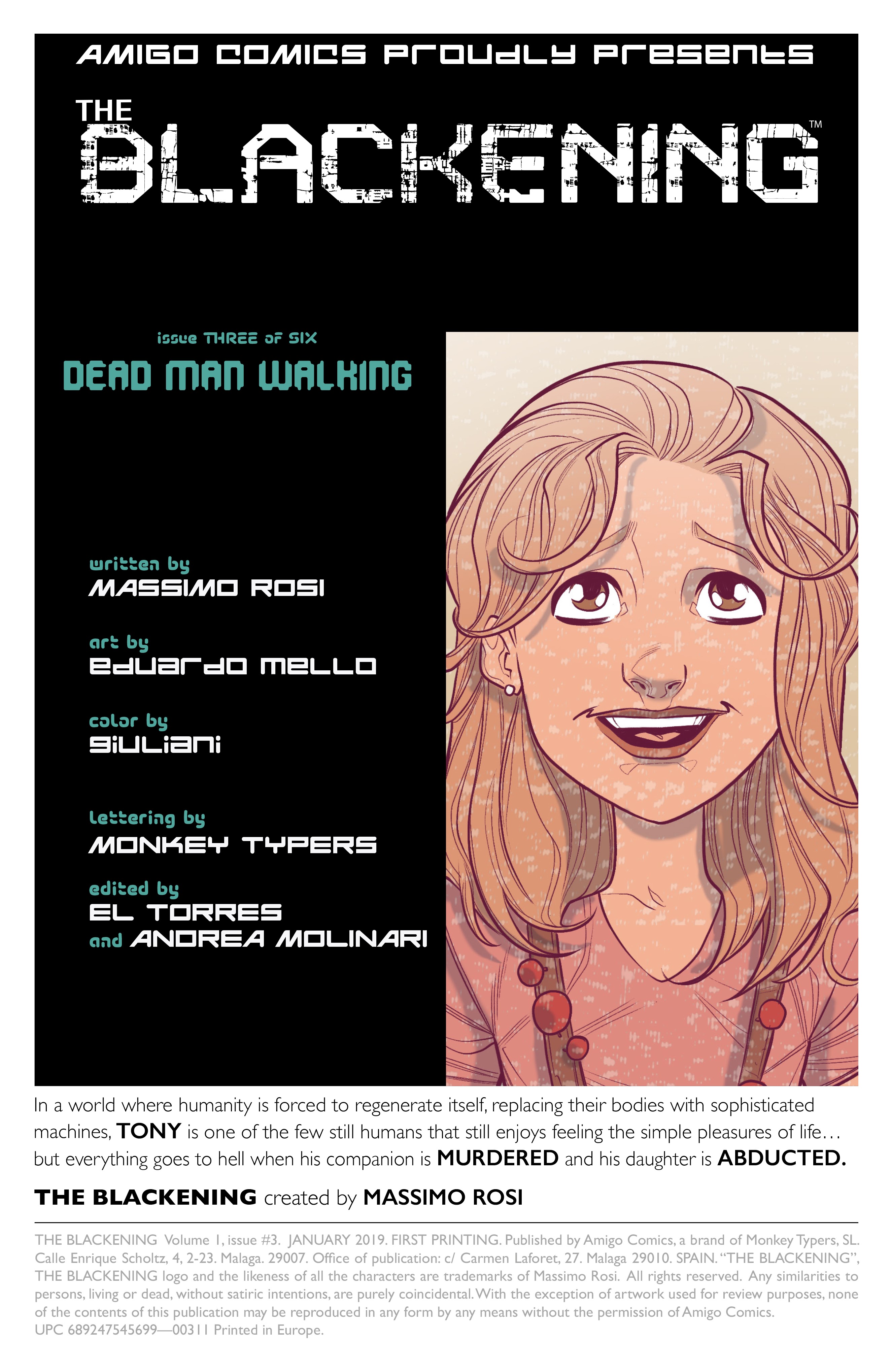 Read online The Blackening comic -  Issue #3 - 2