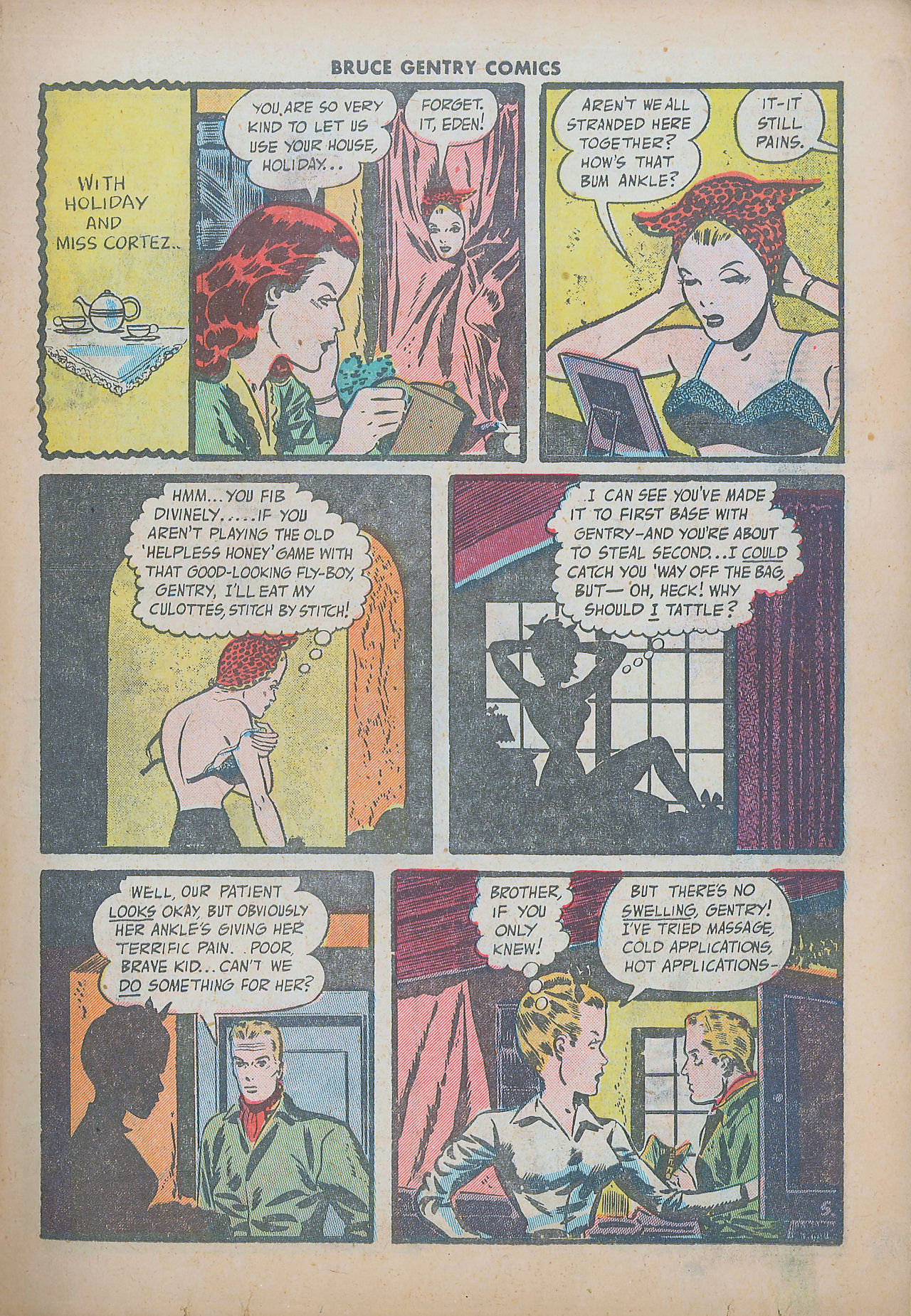 Read online Bruce Gentry comic -  Issue #2 - 15