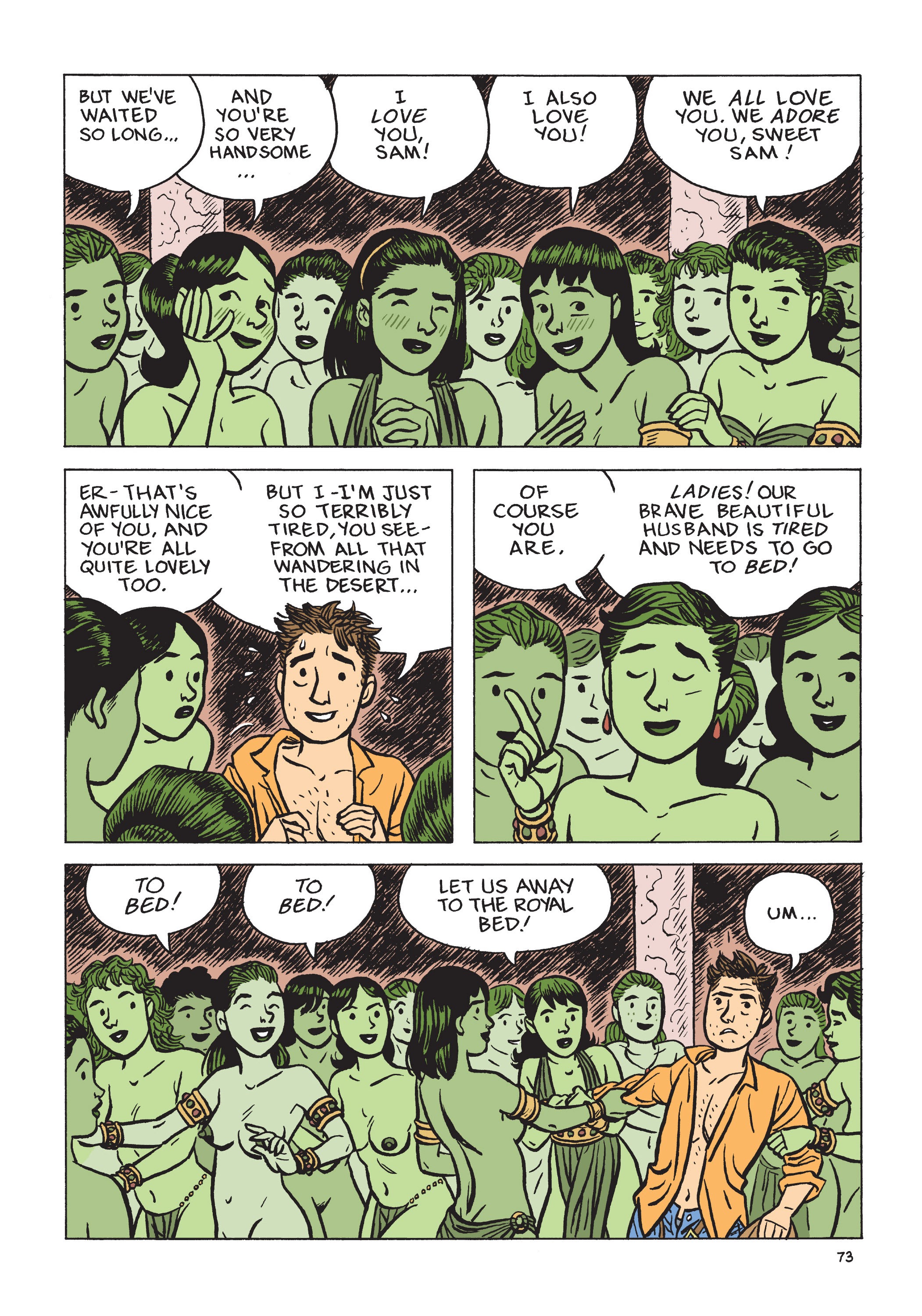 Read online Sam Zabel and the Magic Pen comic -  Issue # TPB (Part 1) - 74