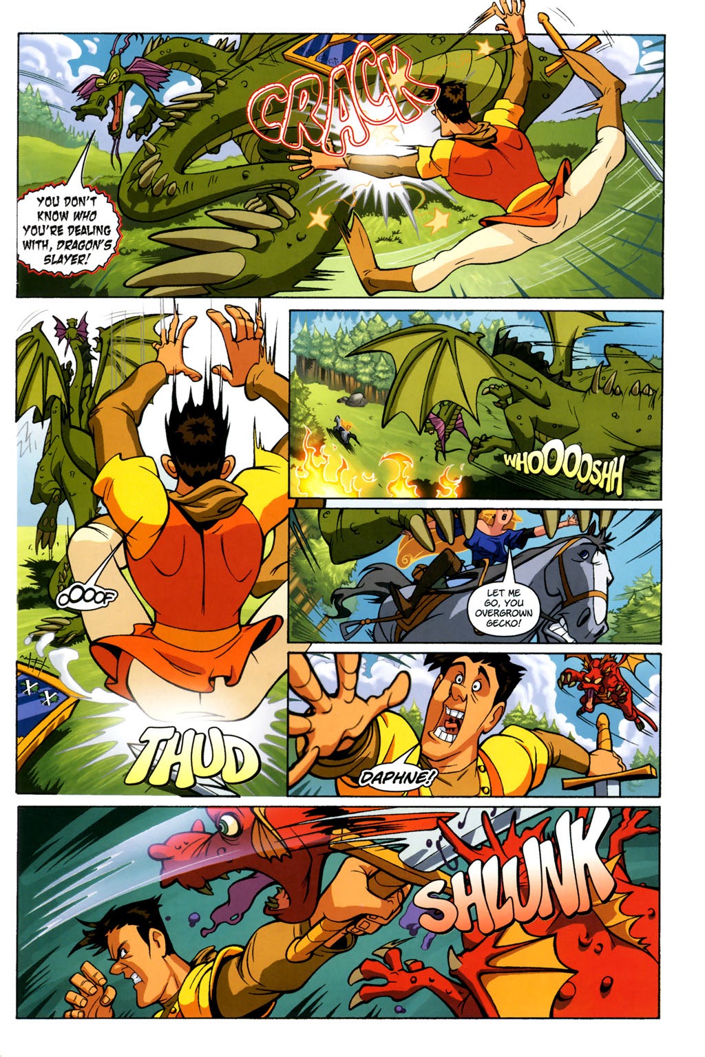 Read online Dragon's Lair (2006) comic -  Issue #1 - 10