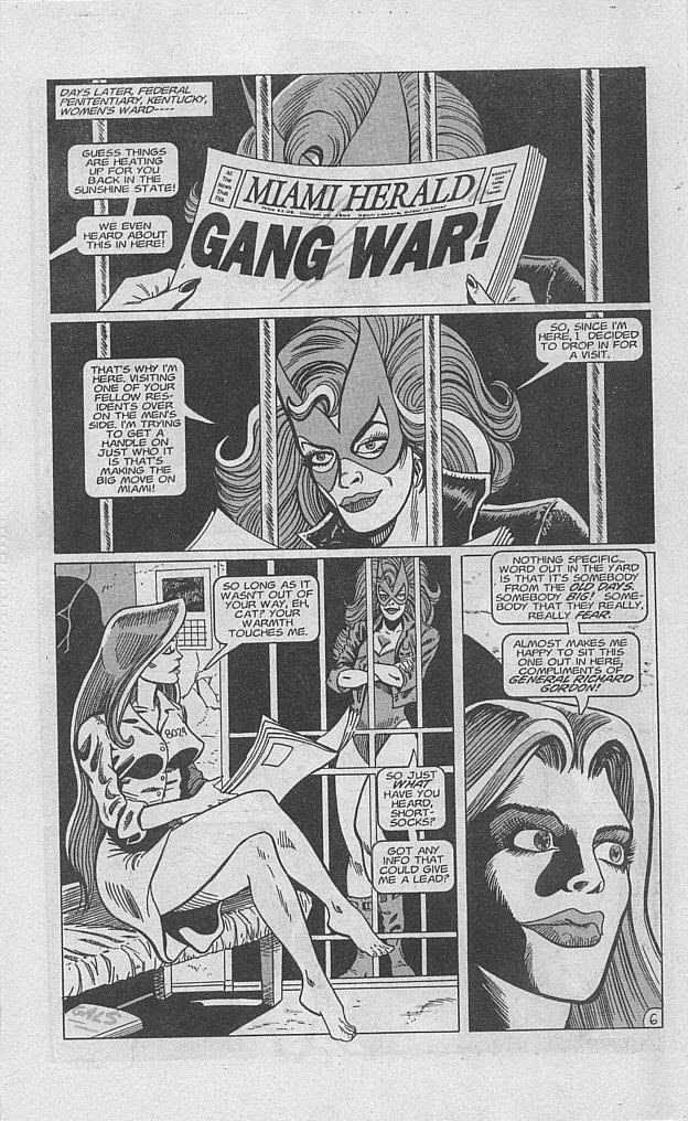 Read online She-Cat comic -  Issue #5A - 8