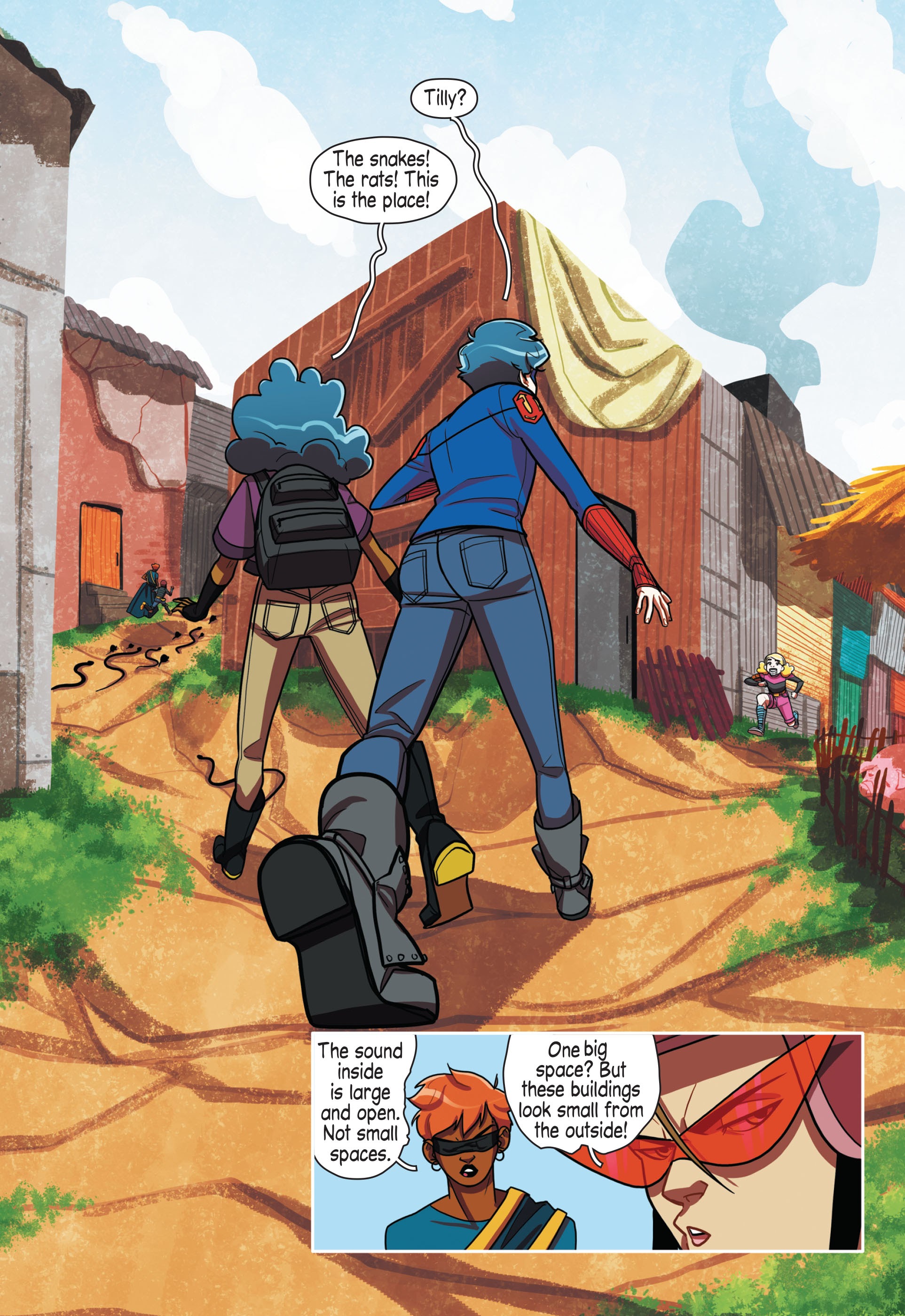 Read online Super Sons: Escape to Landis comic -  Issue # TPB (Part 2) - 1
