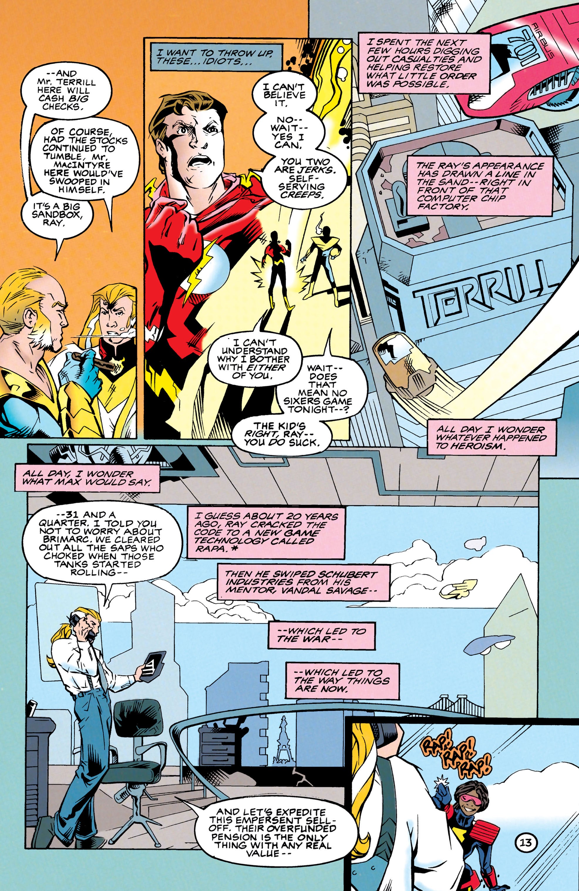 Read online The Ray (1994) comic -  Issue #25 - 12