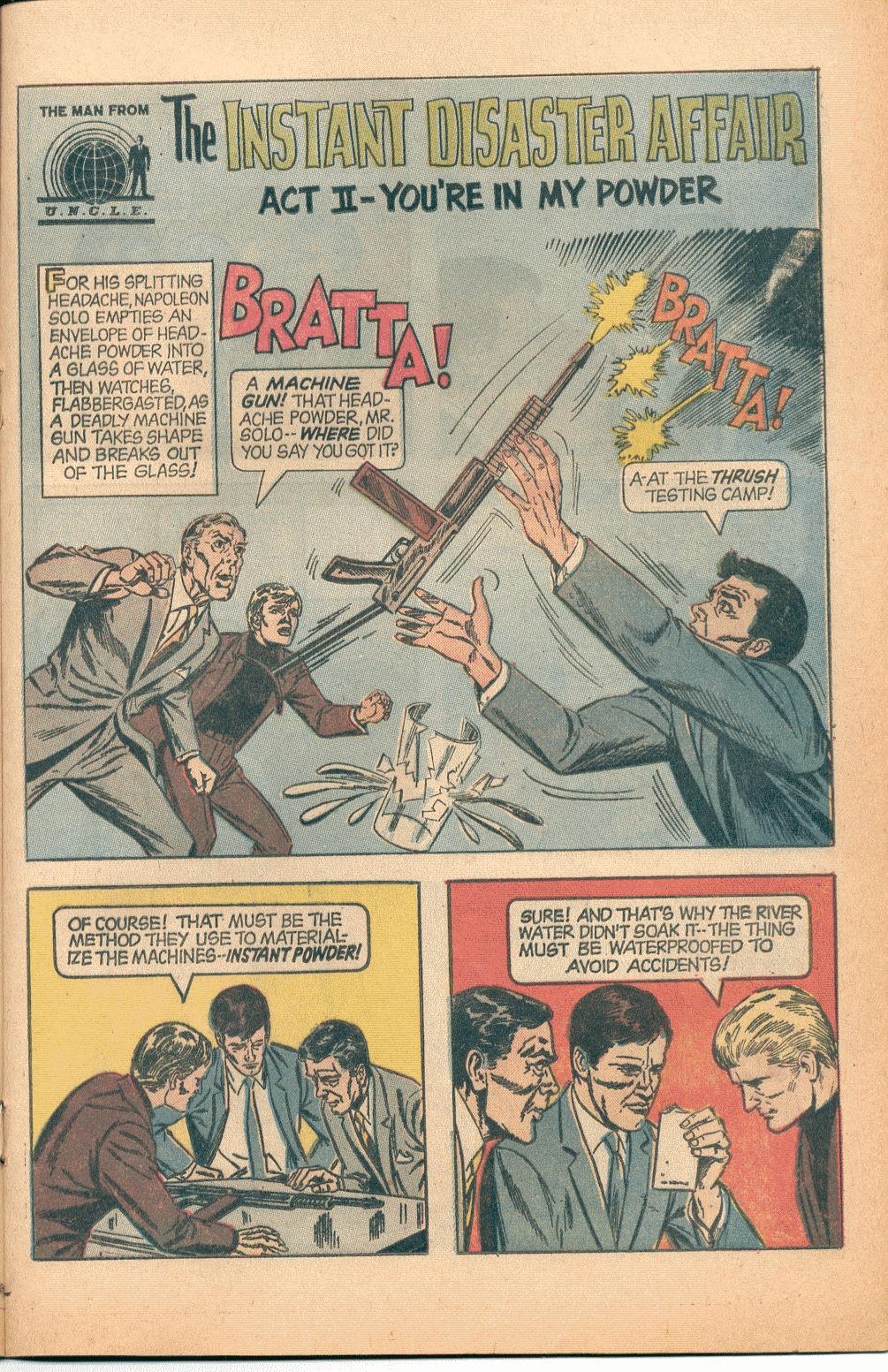 Read online The Man From U.N.C.L.E. comic -  Issue #16 - 16