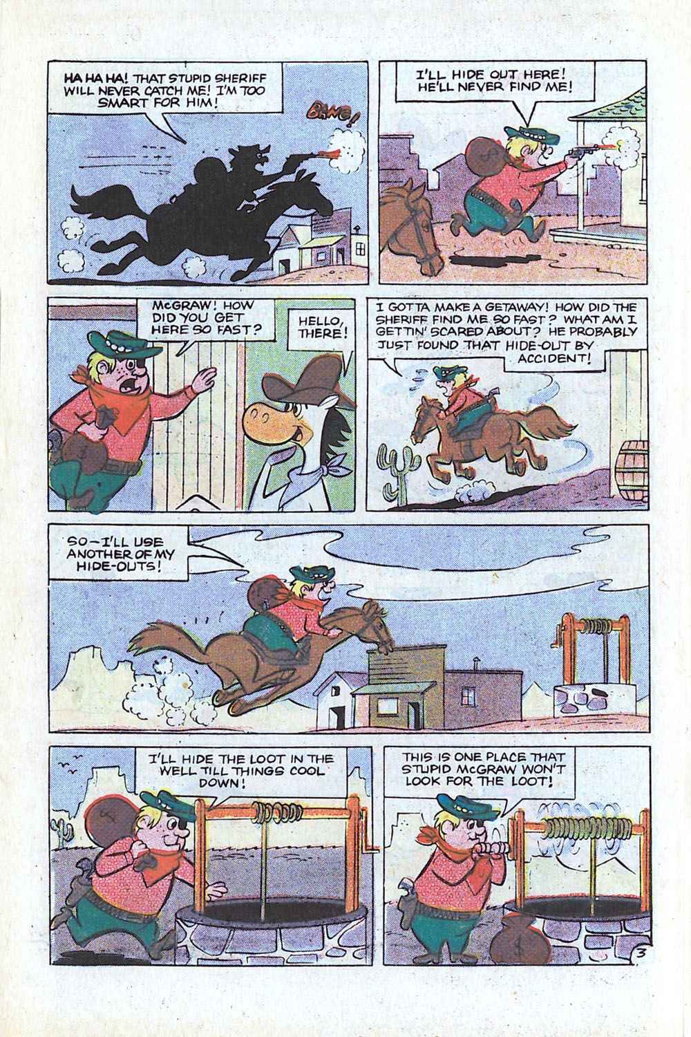 Read online Quick Draw McGraw comic -  Issue #8 - 8