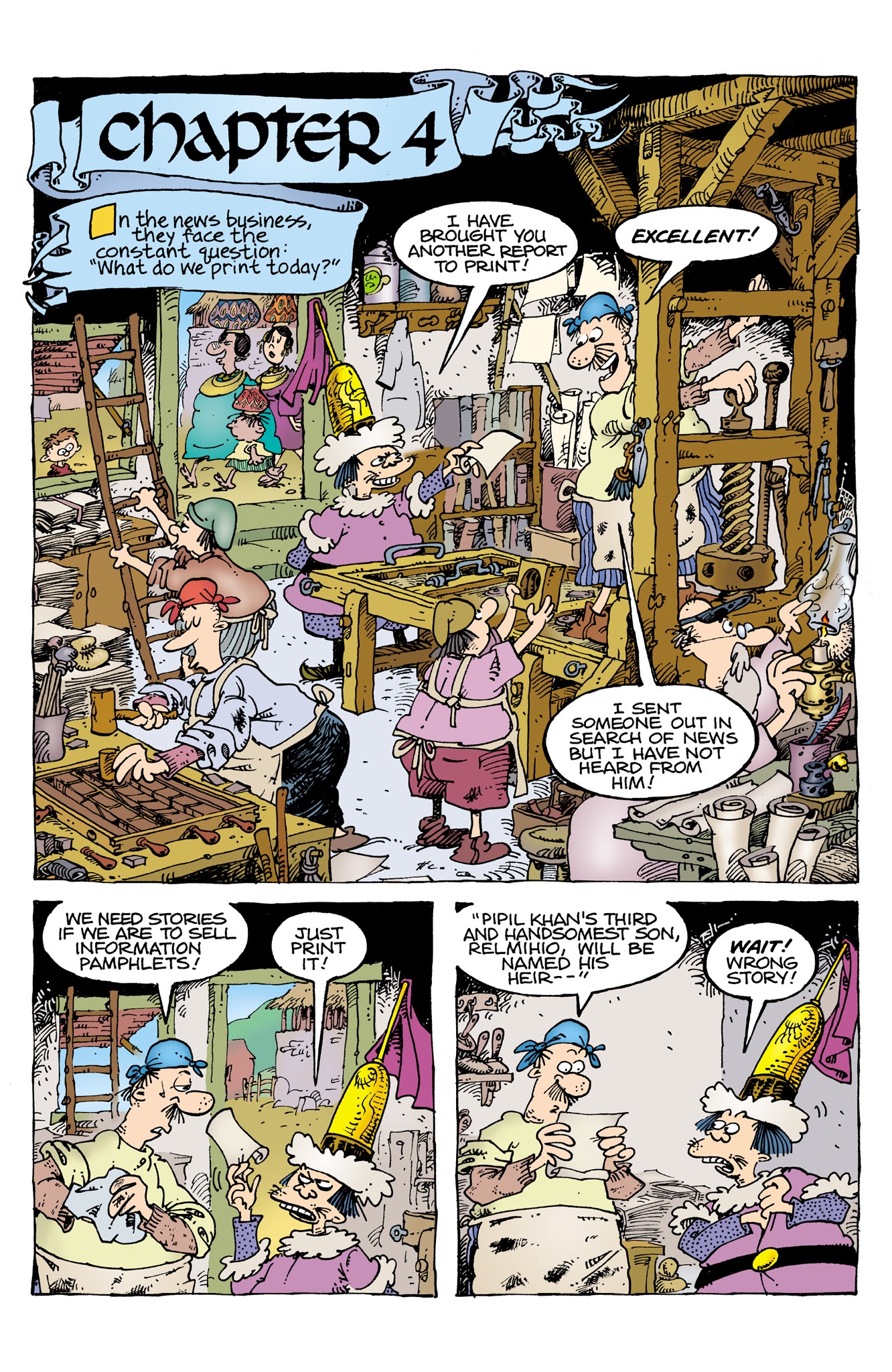 Read online Sergio Aragonés' Groo: Mightier Than the Sword comic -  Issue # _TPB - 44