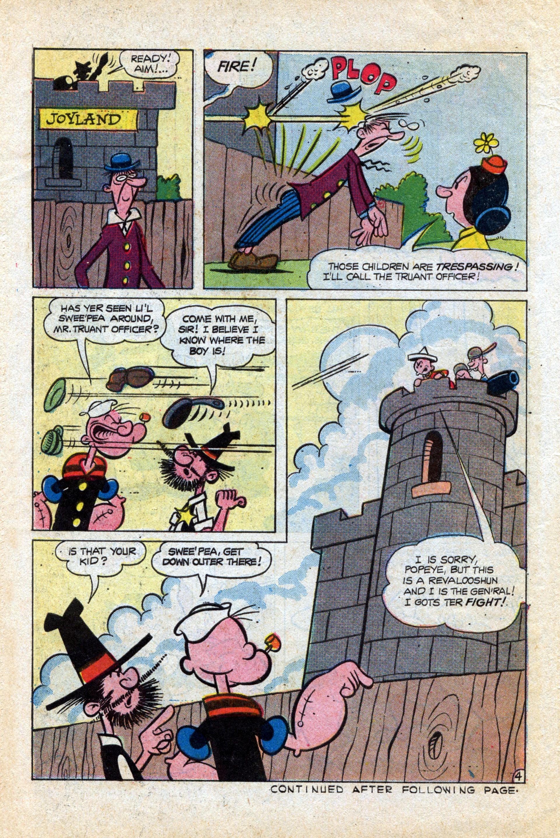 Read online Popeye (1948) comic -  Issue #121 - 6