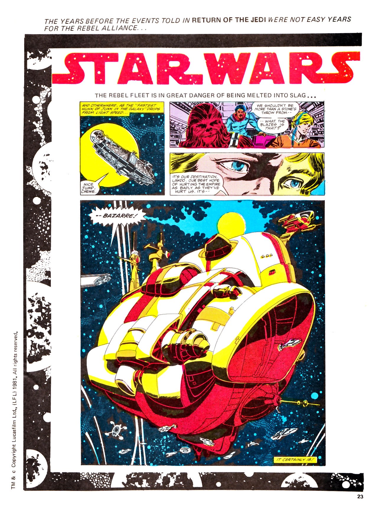 Read online Return of the Jedi comic -  Issue #104 - 23