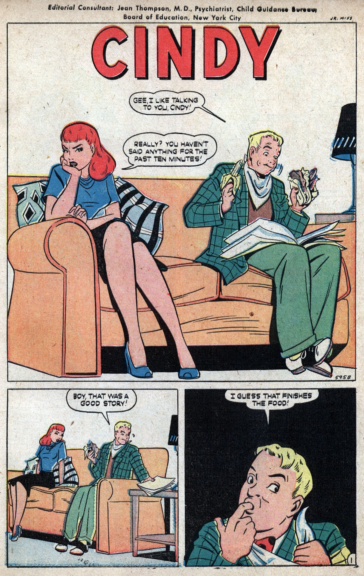 Read online Junior Miss (1947) comic -  Issue #36 - 3