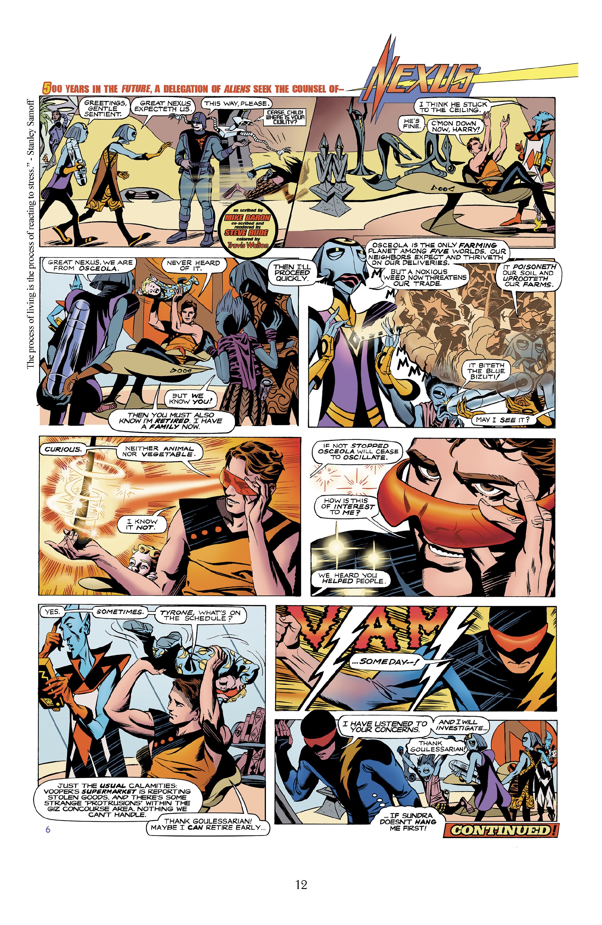 Read online Nexus Newspaper Strips: The Coming of Gourmando comic -  Issue # TPB (Part 1) - 11