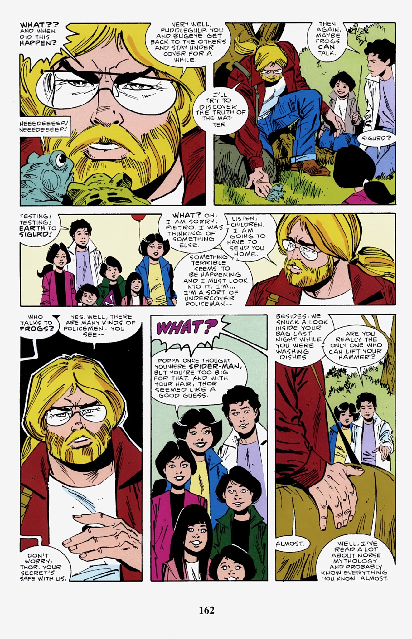 Read online Thor Visionaries: Walter Simonson comic -  Issue # TPB 4 - 163