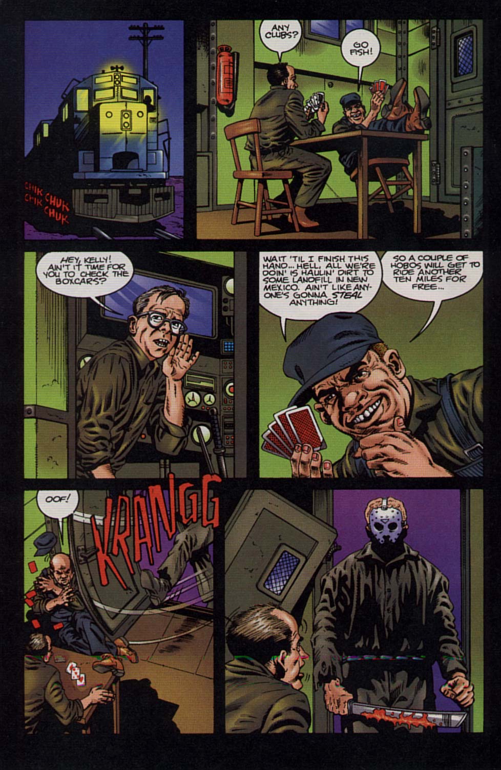 Read online Jason vs Leatherface comic -  Issue #1 - 14