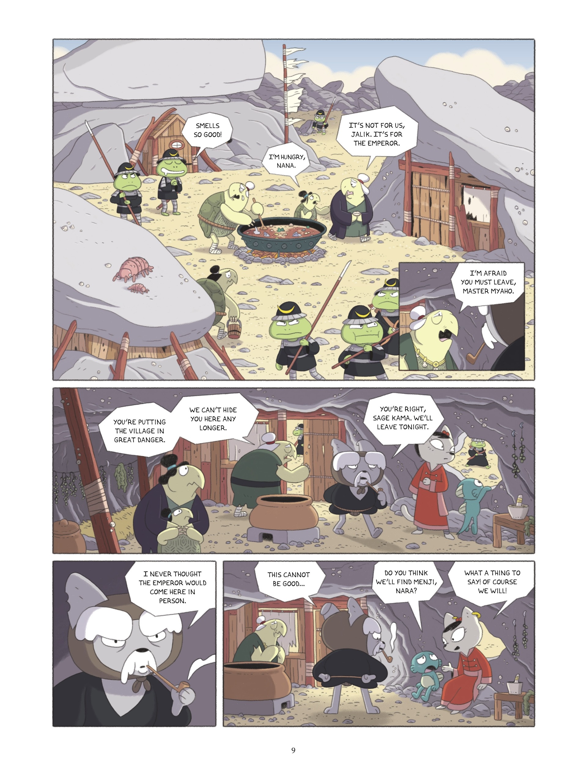 Read online Menji and the Ruins of Mount Mystery comic -  Issue # Full - 9