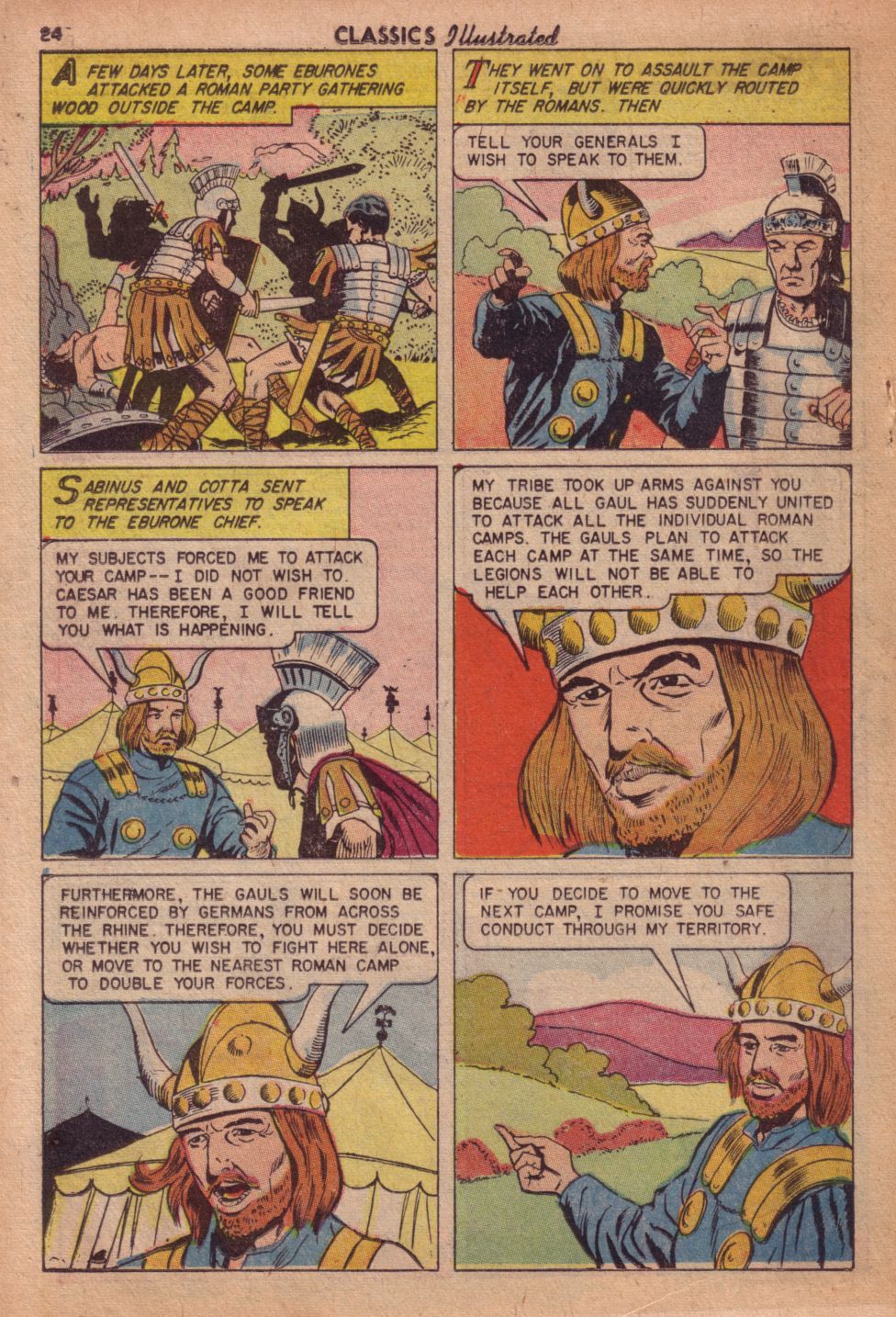 Read online Classics Illustrated comic -  Issue #130 - 26