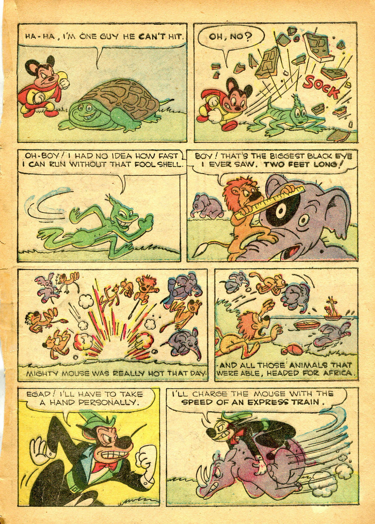 Read online Paul Terry's Mighty Mouse Comics comic -  Issue #57 - 17