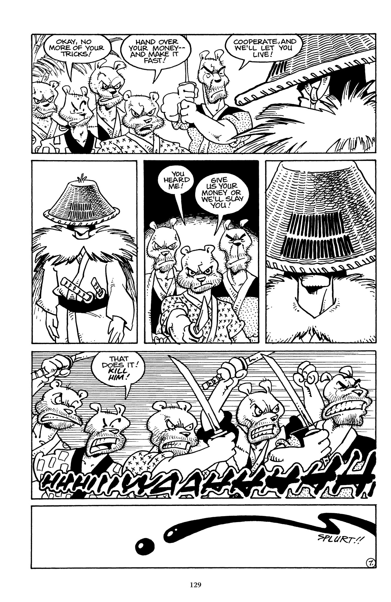 Read online The Usagi Yojimbo Saga comic -  Issue # TPB 2 - 129