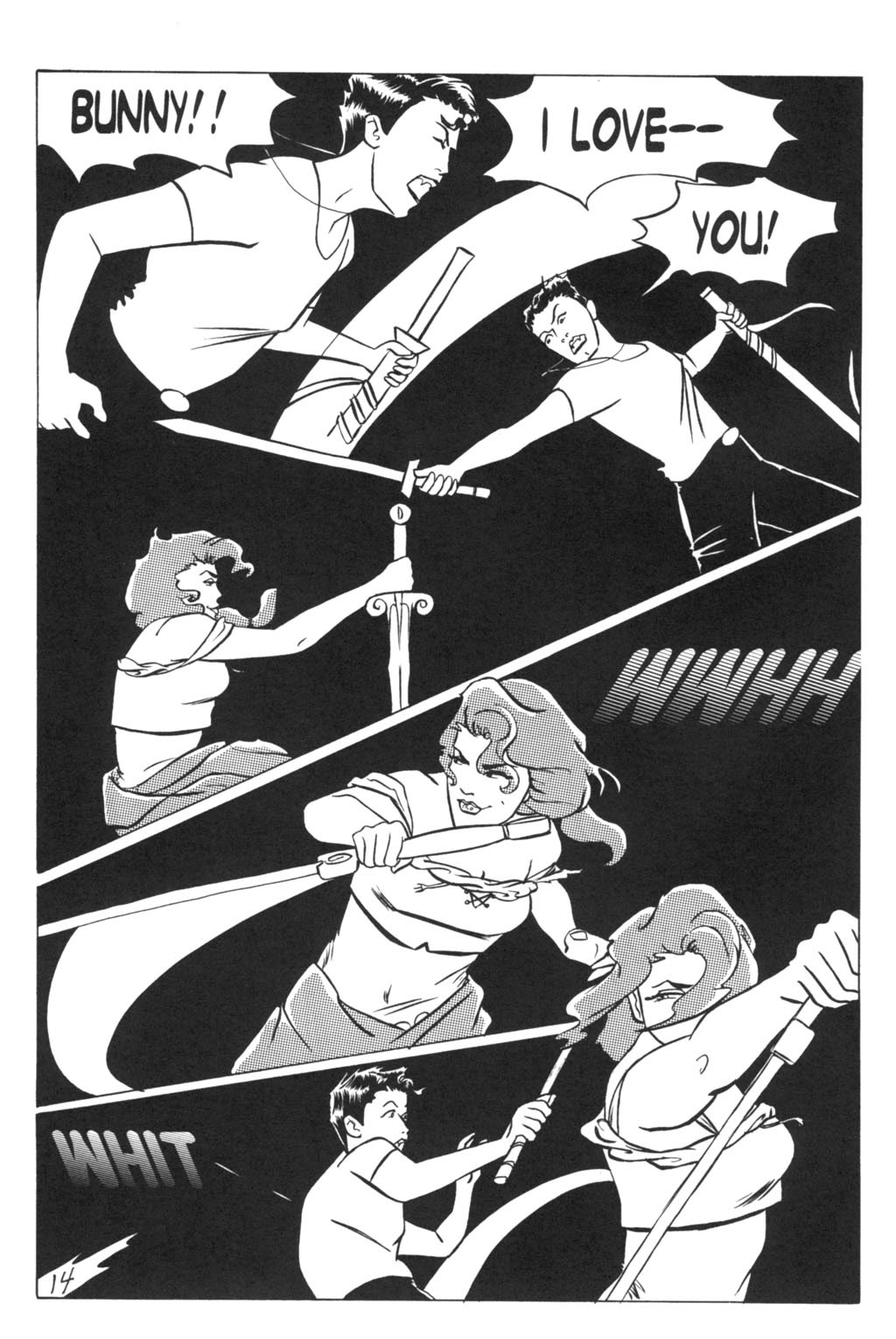 Read online Charm School: Magical Witch Girl Bunny comic -  Issue #9 - 16