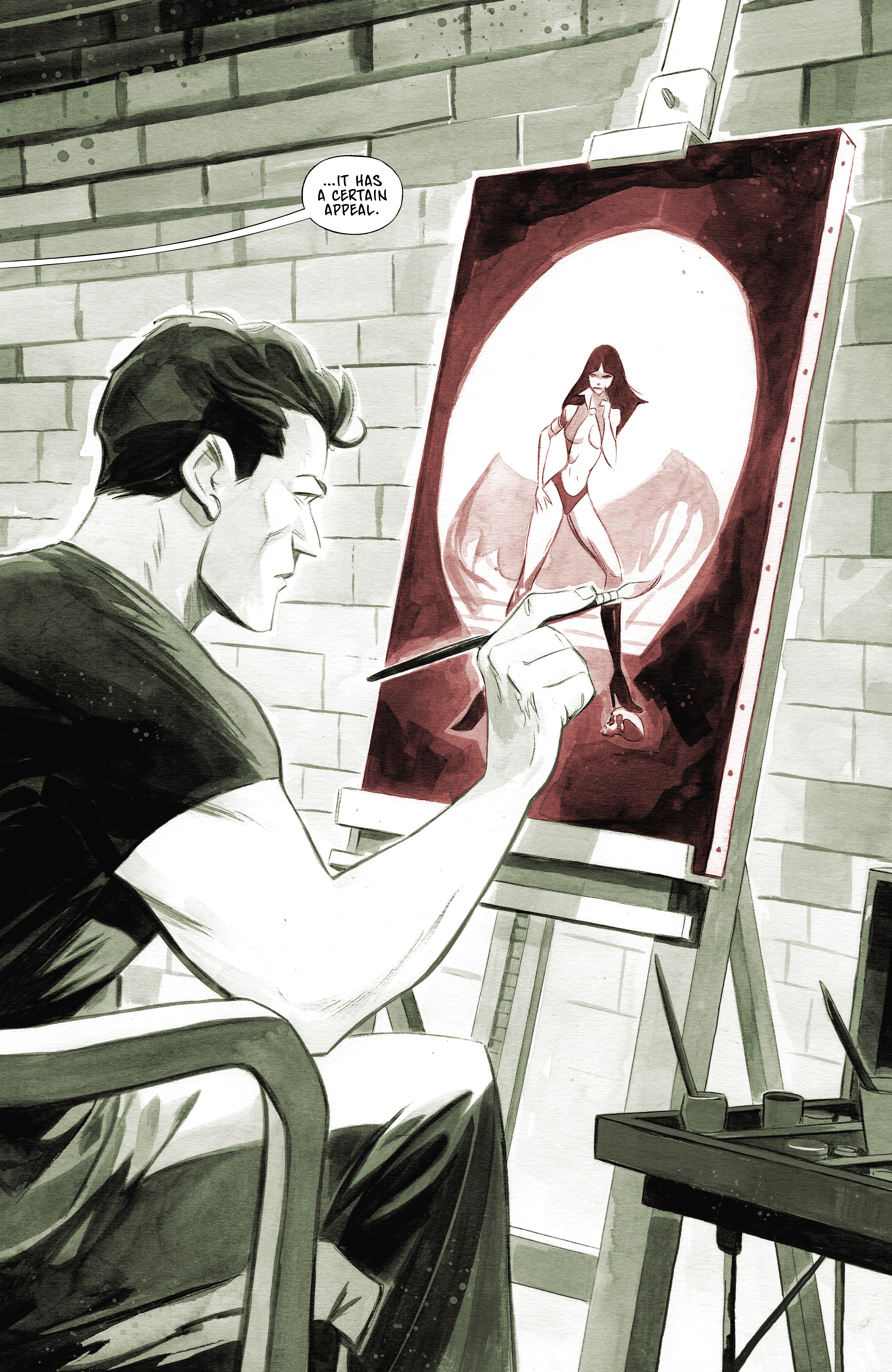 Read online Vampirella: Dead Flowers comic -  Issue #1 - 12