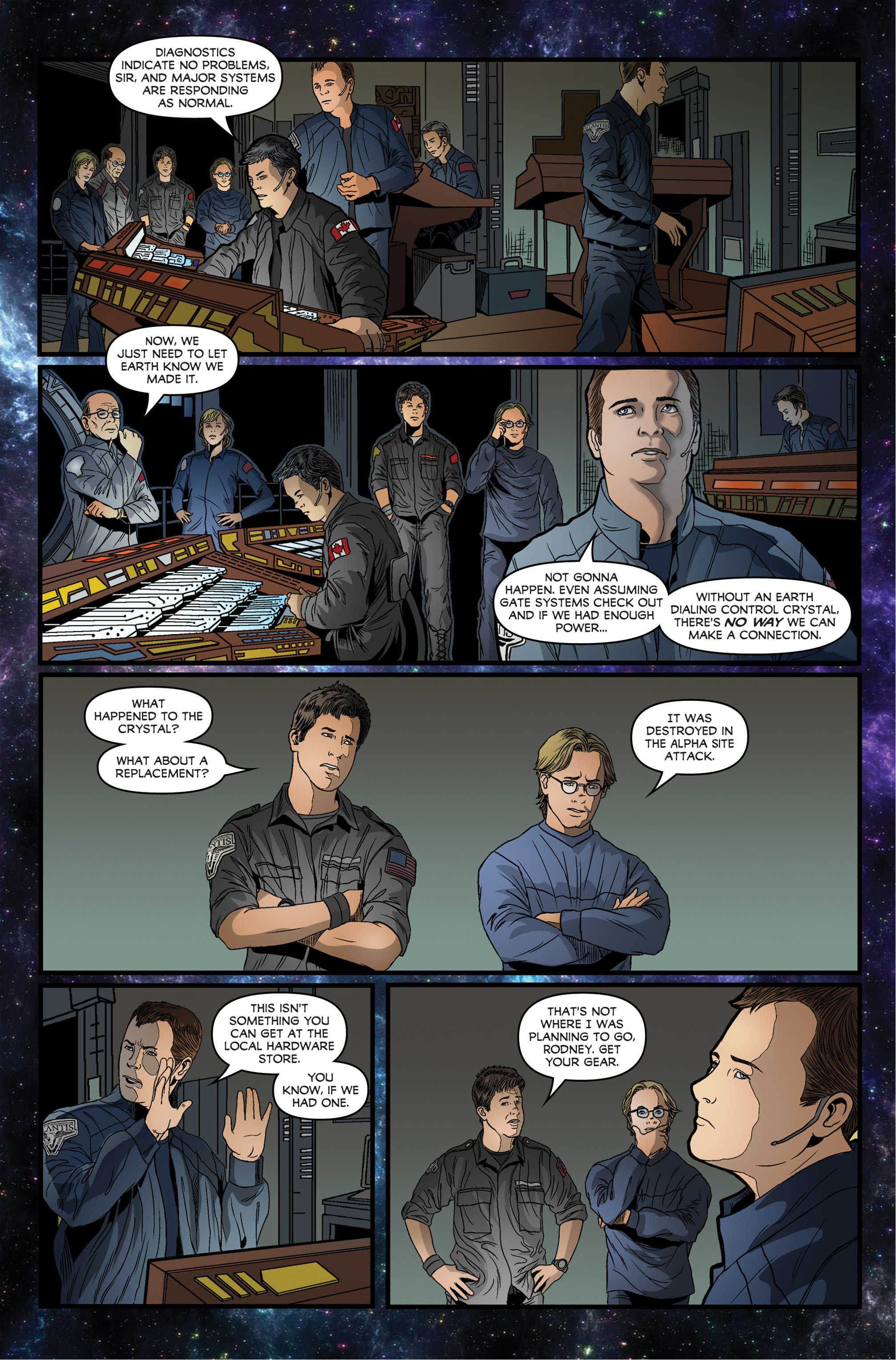 Read online Stargate Atlantis: Gateways comic -  Issue #1 - 14