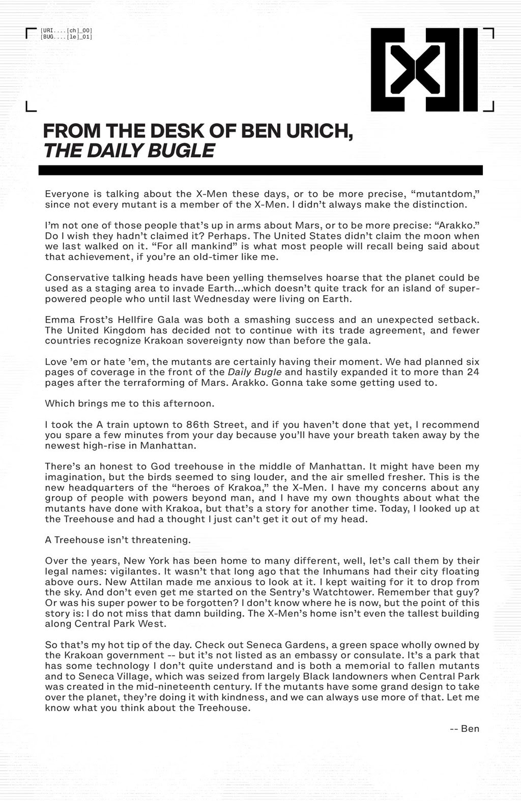 Read online Reign of X comic -  Issue # TPB 14 - 128