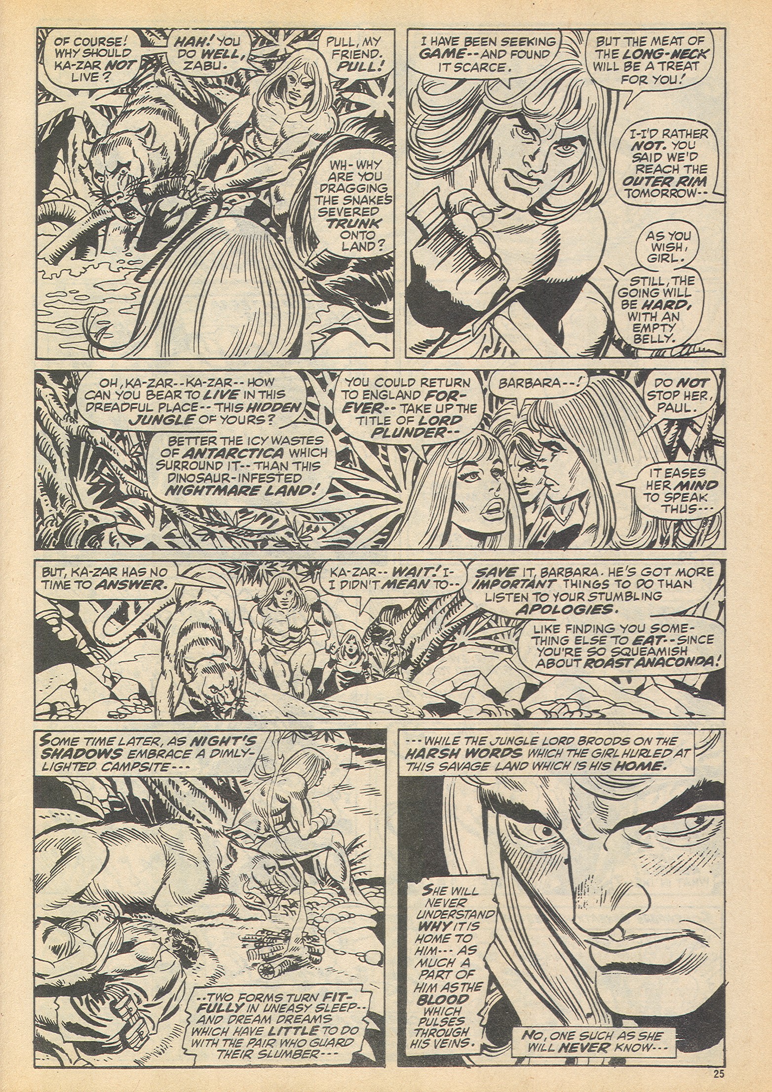 Read online The Savage Sword of Conan (1975) comic -  Issue #6 - 25