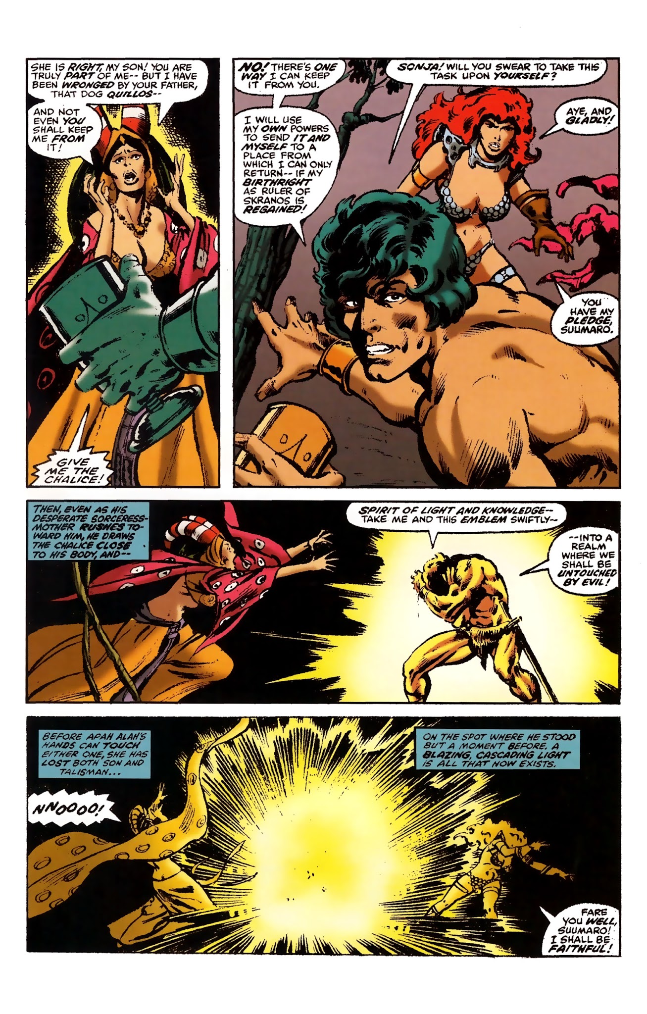 Read online The Adventures of Red Sonja comic -  Issue # TPB 3 - 89