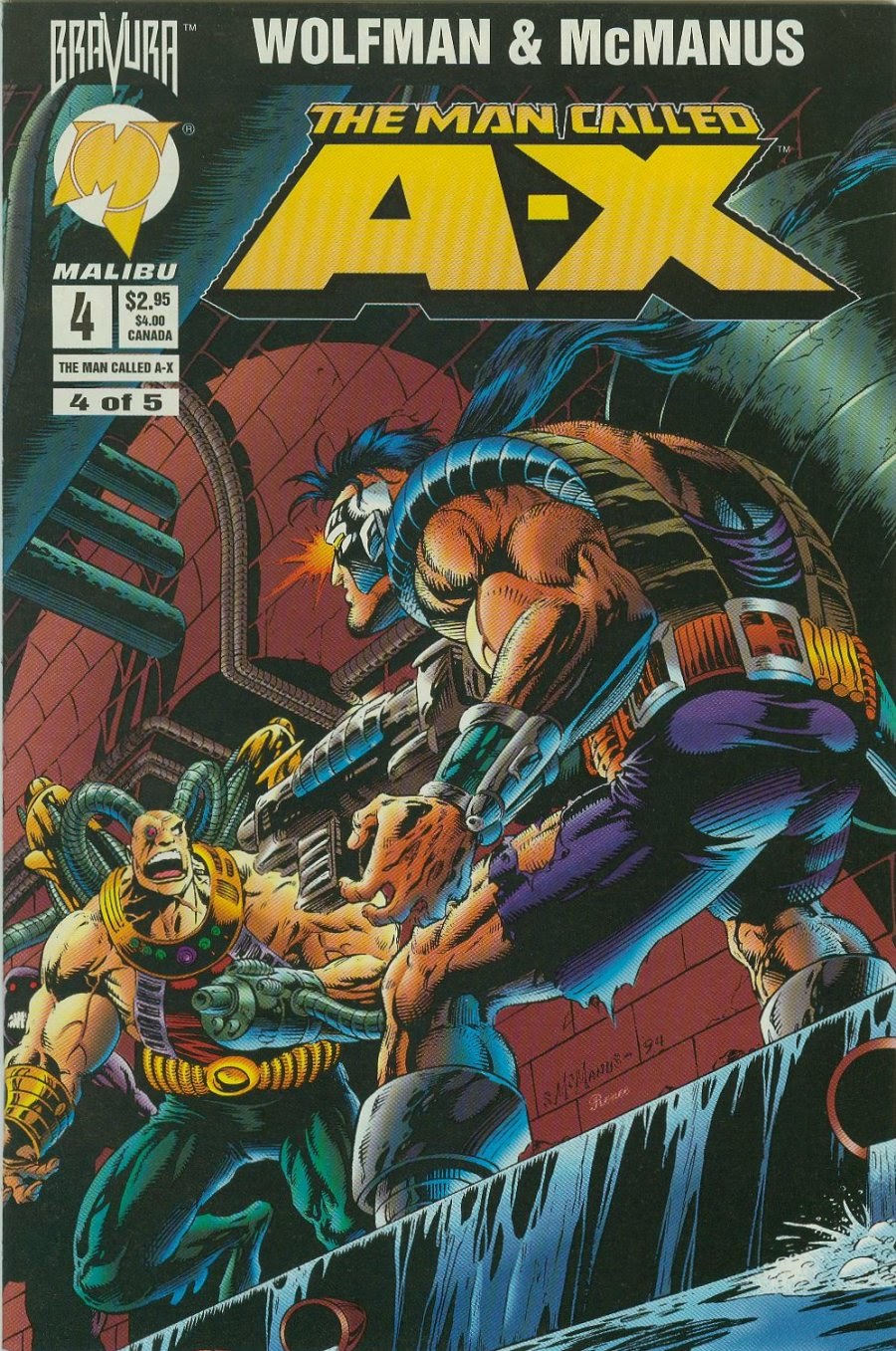 Read online The Man Called A-X (1994) comic -  Issue #4 - 1