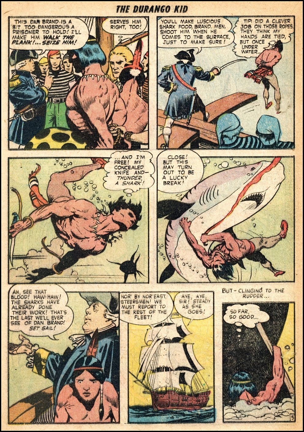 Read online Charles Starrett as The Durango Kid comic -  Issue #14 - 21