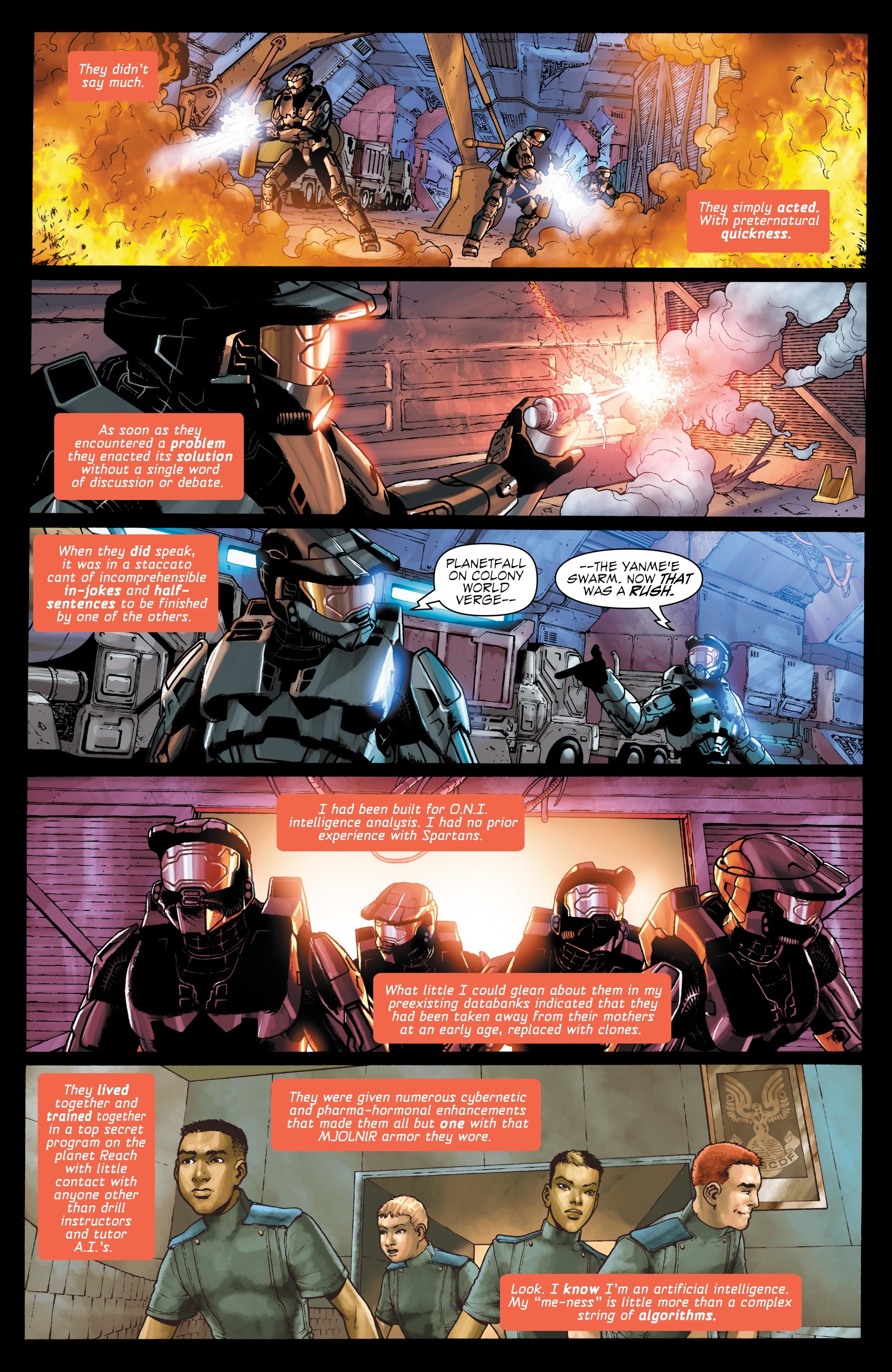 Read online Halo: Legacy Collection comic -  Issue # TPB (Part 3) - 45