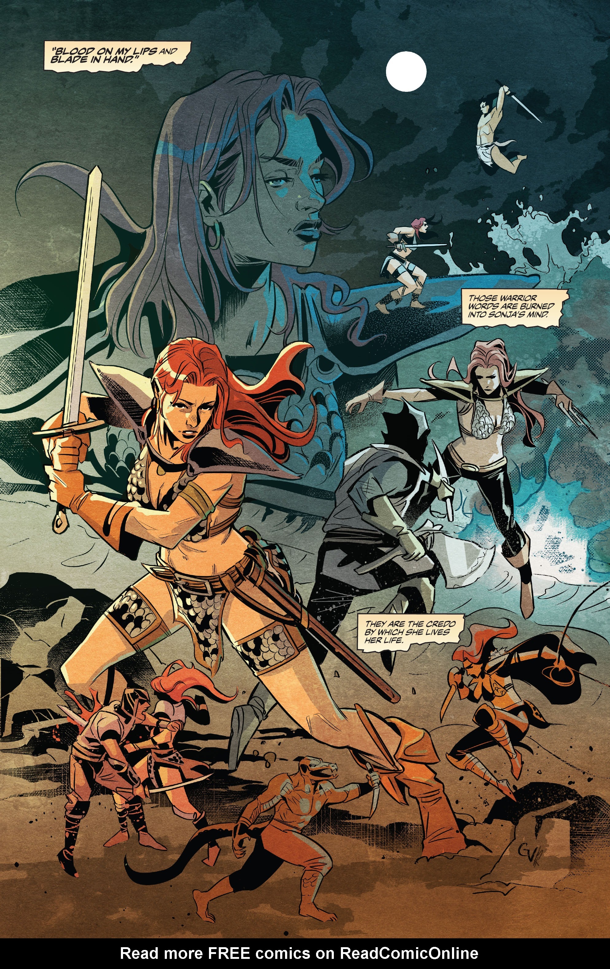 Read online Unbreakable Red Sonja comic -  Issue #1 - 17