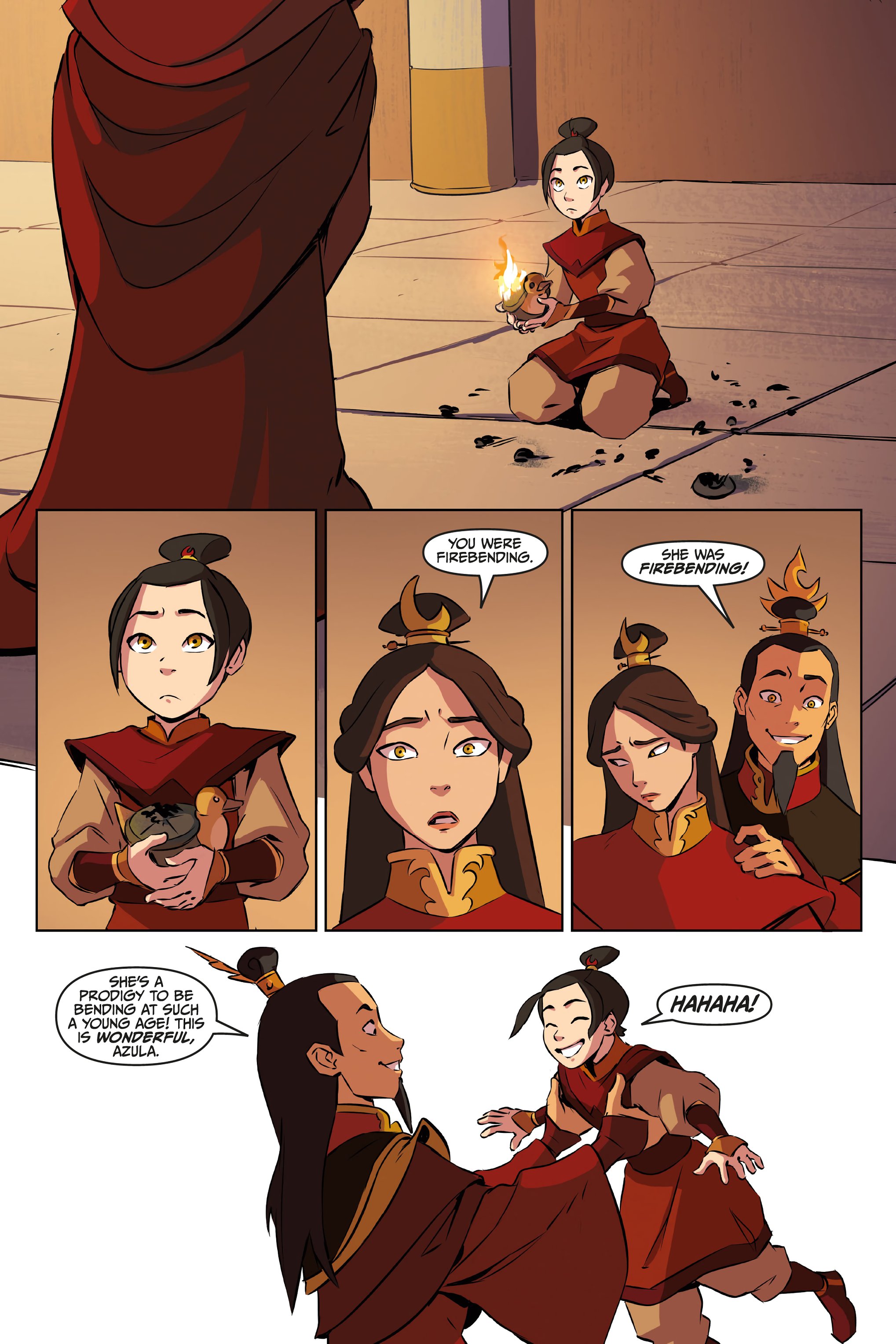 Read online Avatar: The Last Airbender - Azula in the Spirit Temple comic -  Issue # TPB - 41