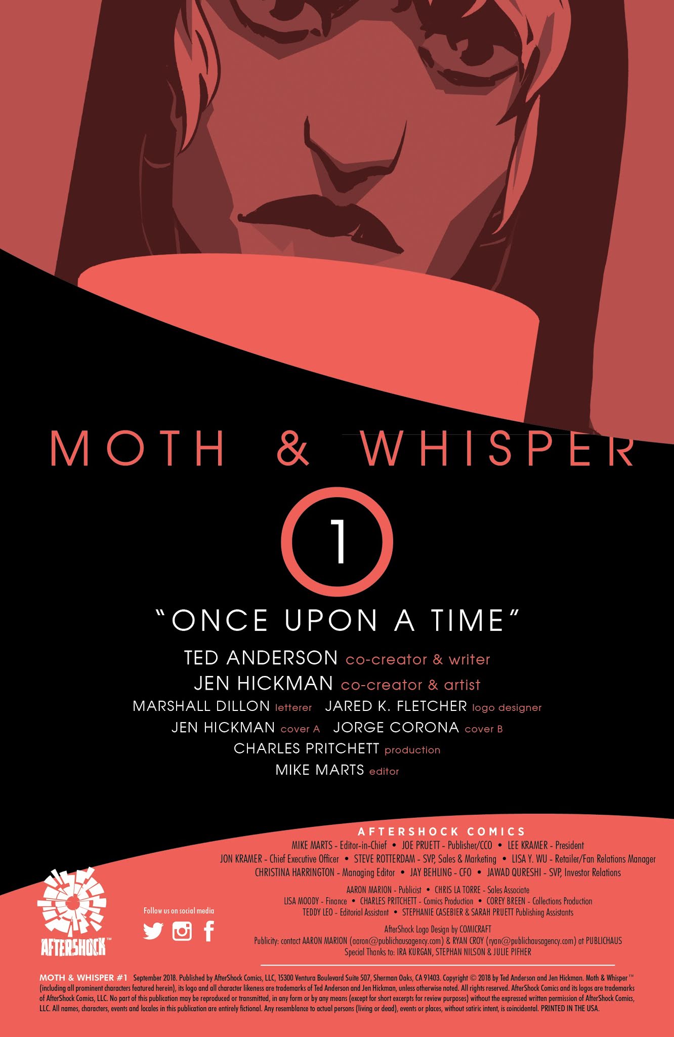 Read online Moth & Whisper comic -  Issue #1 - 2