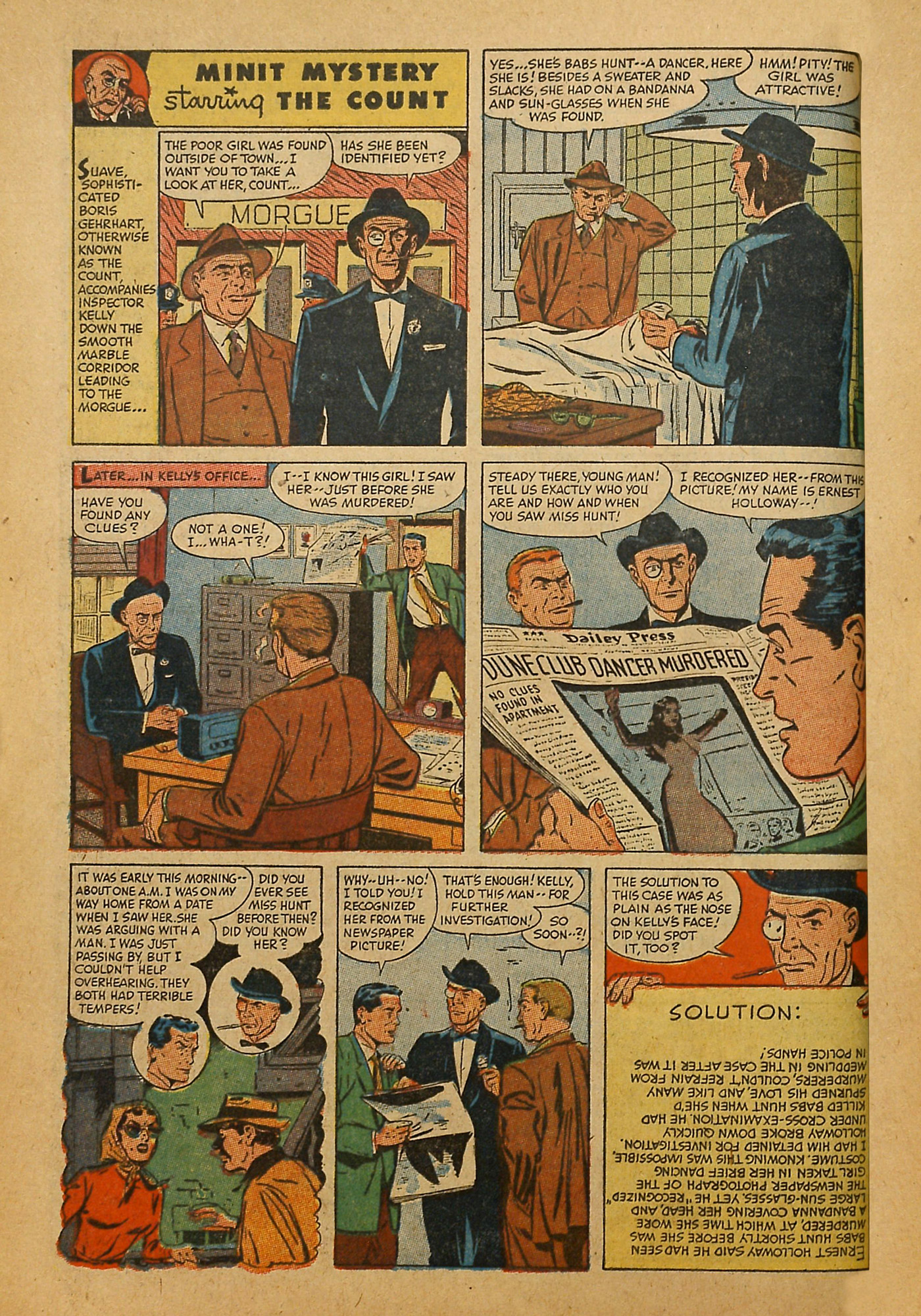 Read online Dick Tracy comic -  Issue #145 - 32