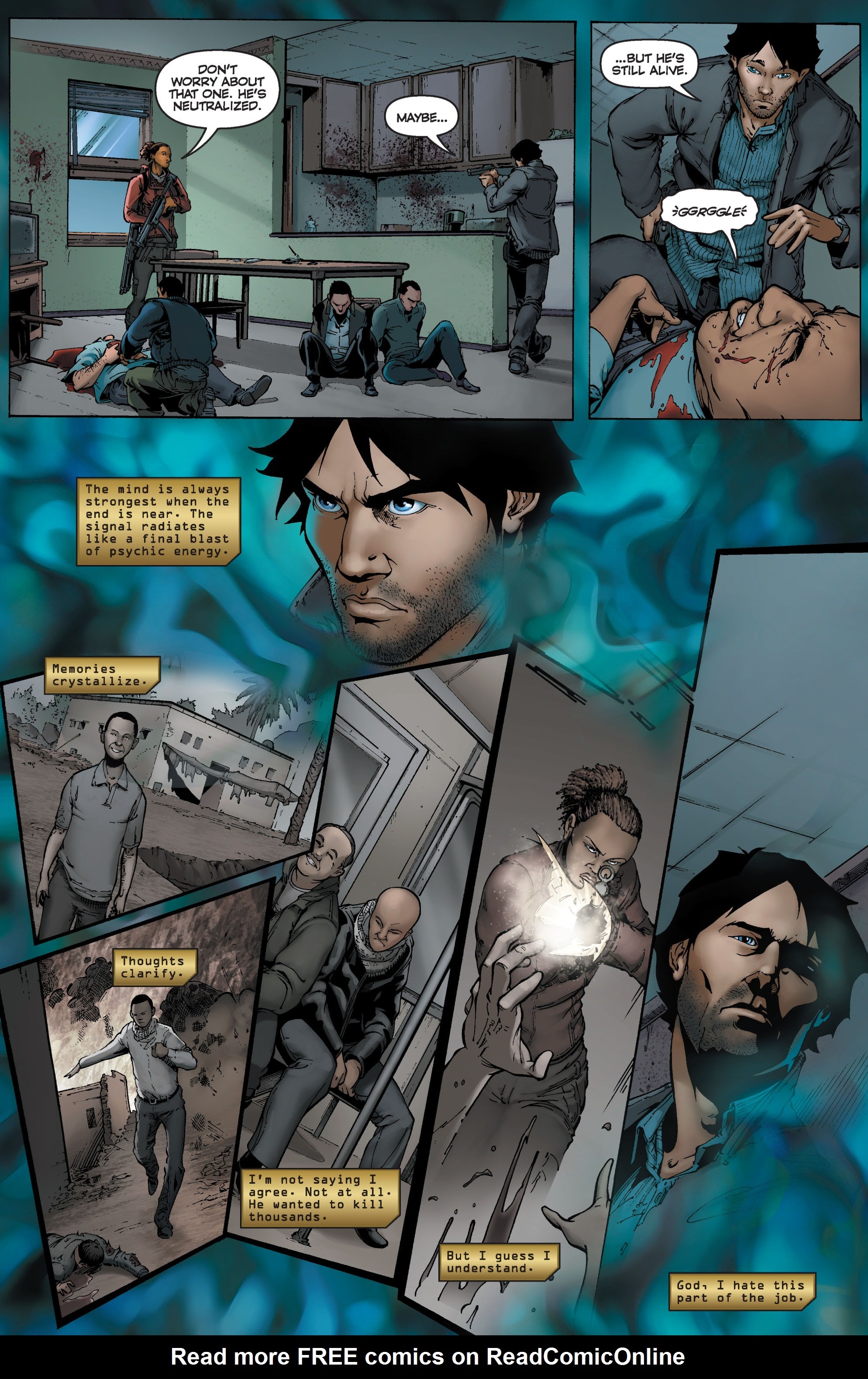 Read online Mindfield comic -  Issue #1 - 11