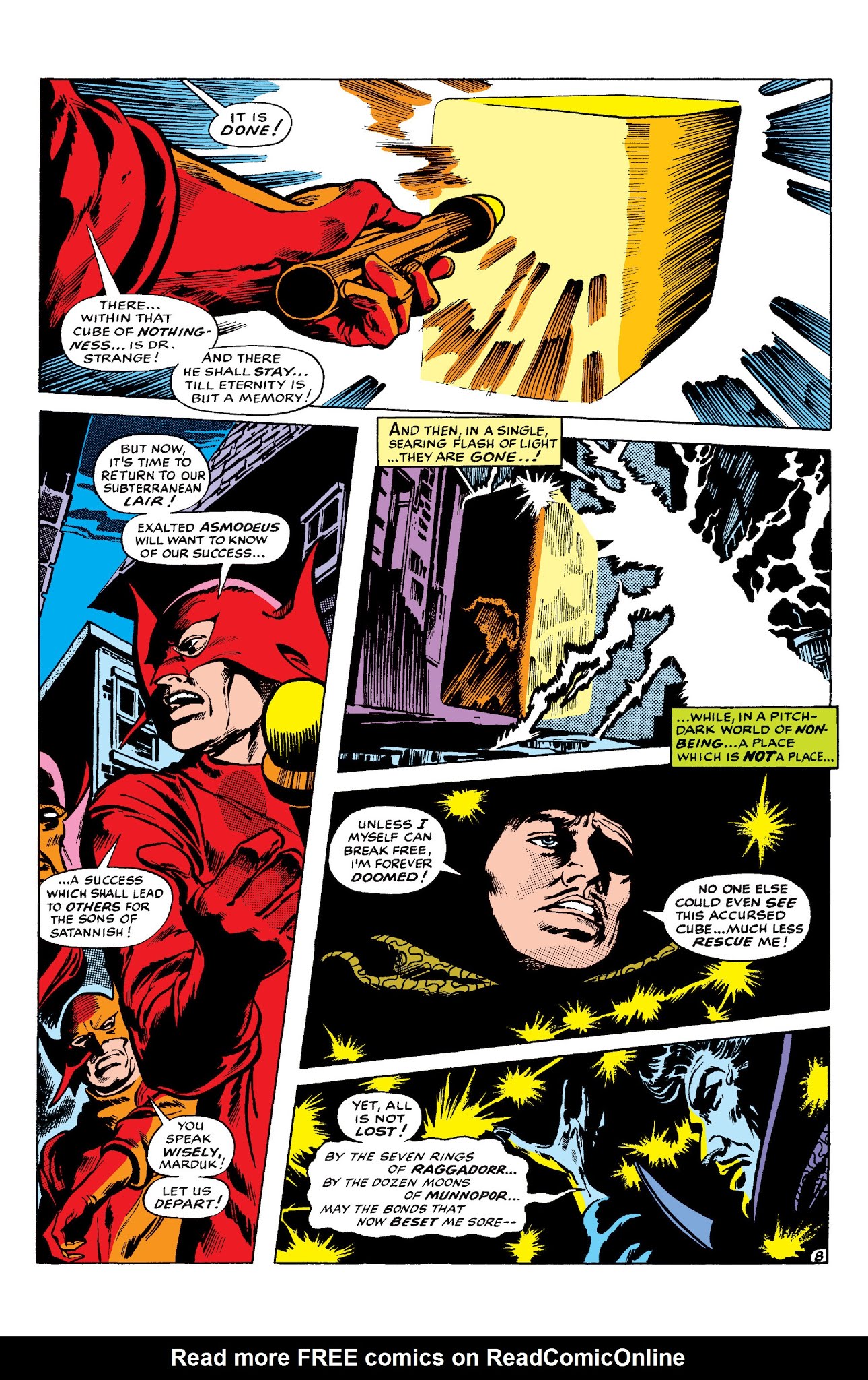 Read online Marvel Masterworks: Doctor Strange comic -  Issue # TPB 3 (Part 2) - 62