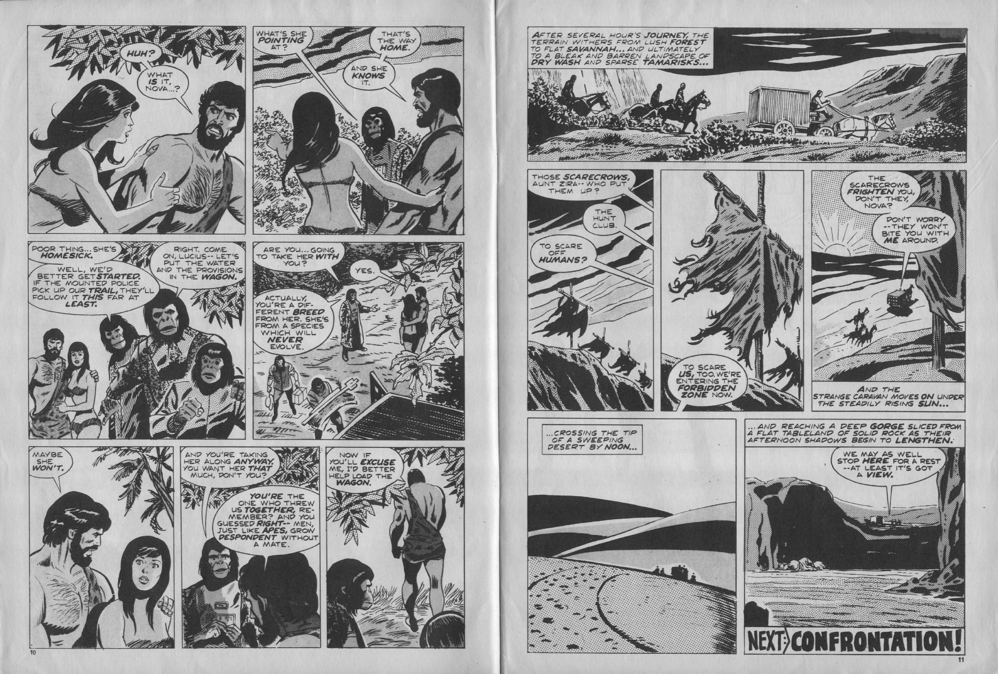 Read online Planet of the Apes (1974) comic -  Issue #8 - 6