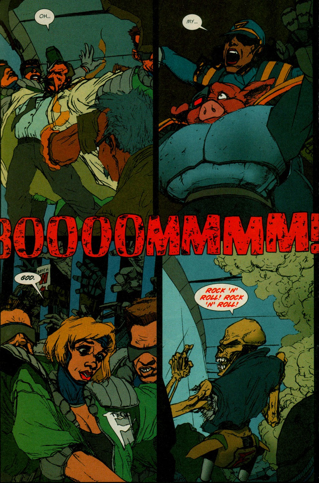 Read online Cyberswine comic -  Issue #1 - 16