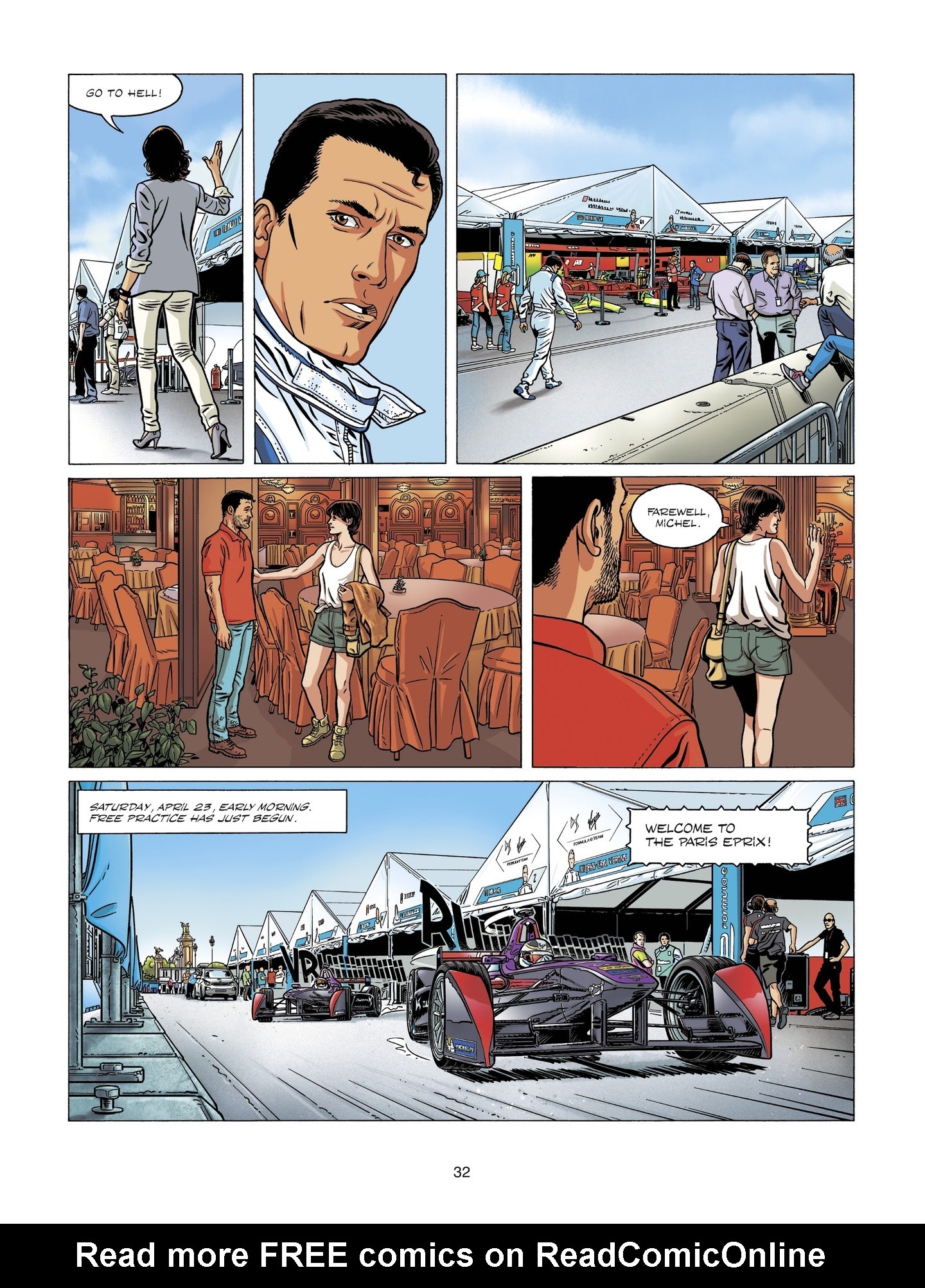 Read online Michel Vaillant comic -  Issue #5 - 32