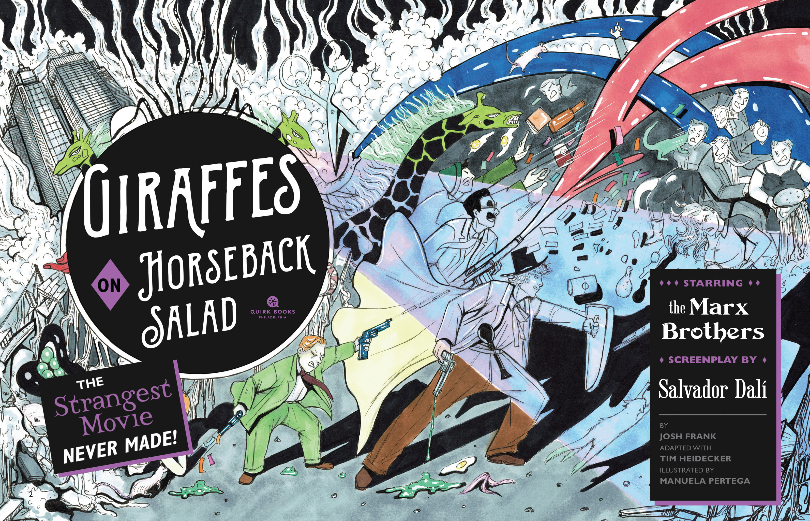 Read online Giraffes on Horseback Salad: Salvador Dali, the Marx Brothers, and the Strangest Movie Never Made comic -  Issue # TPB (Part 1) - 3
