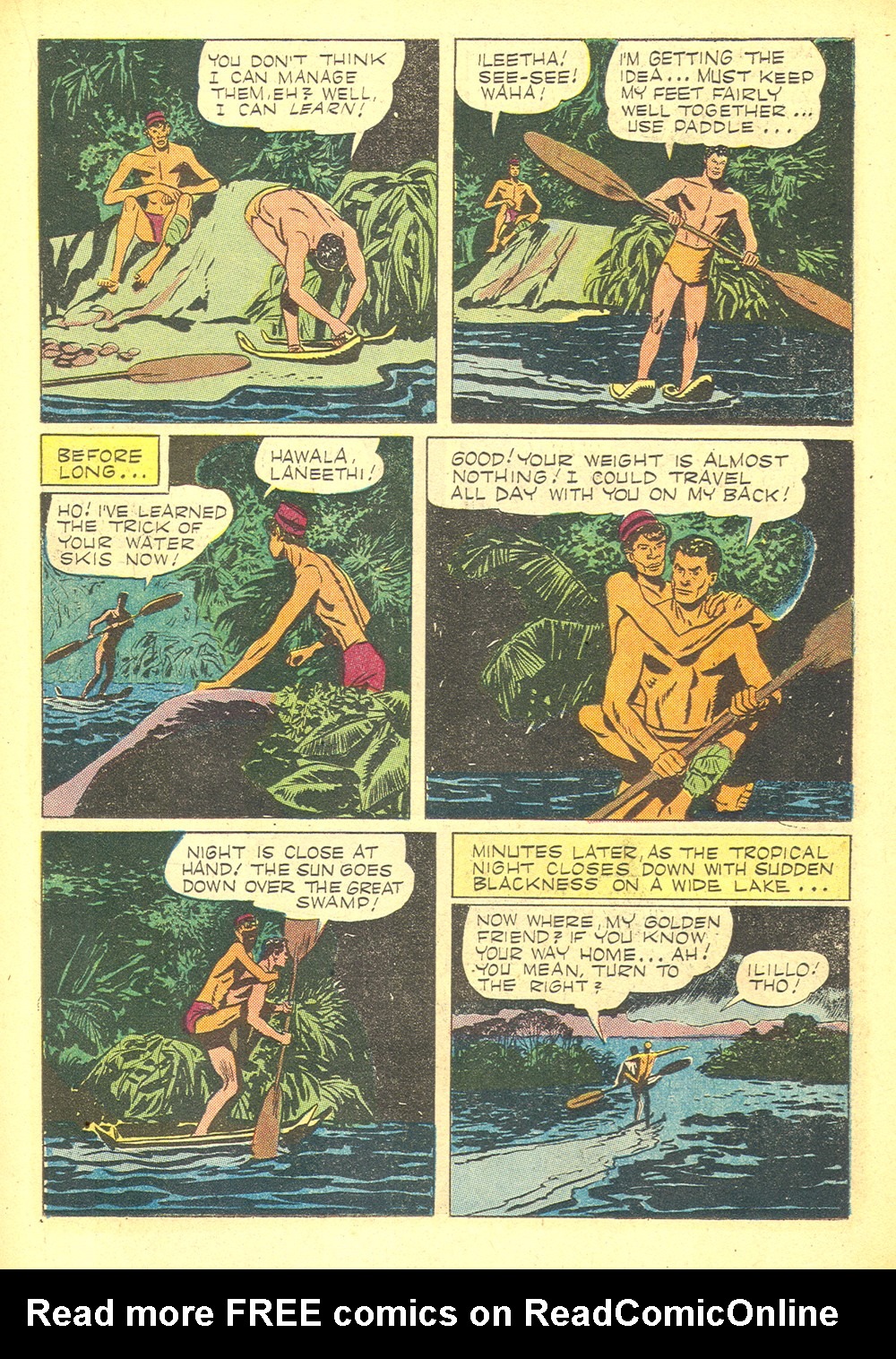 Read online Tarzan (1948) comic -  Issue #77 - 23