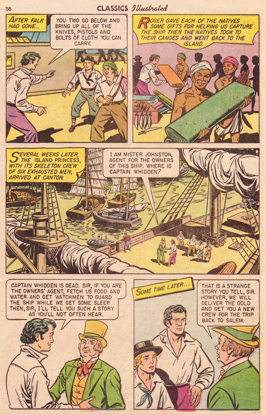 Read online Classics Illustrated comic -  Issue #122 - 40