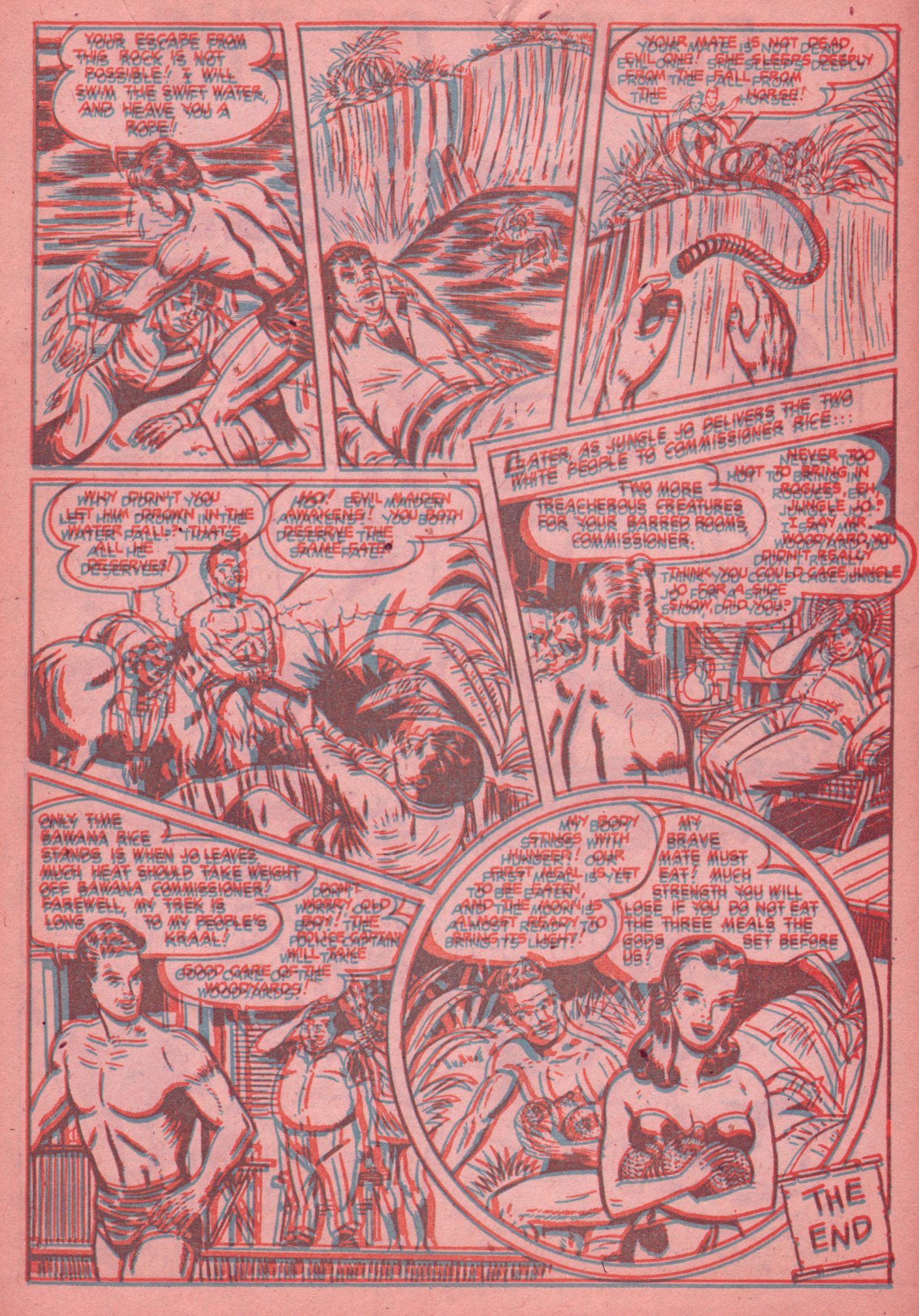 Read online Jungle Thrills 3-D comic -  Issue # Full - 21