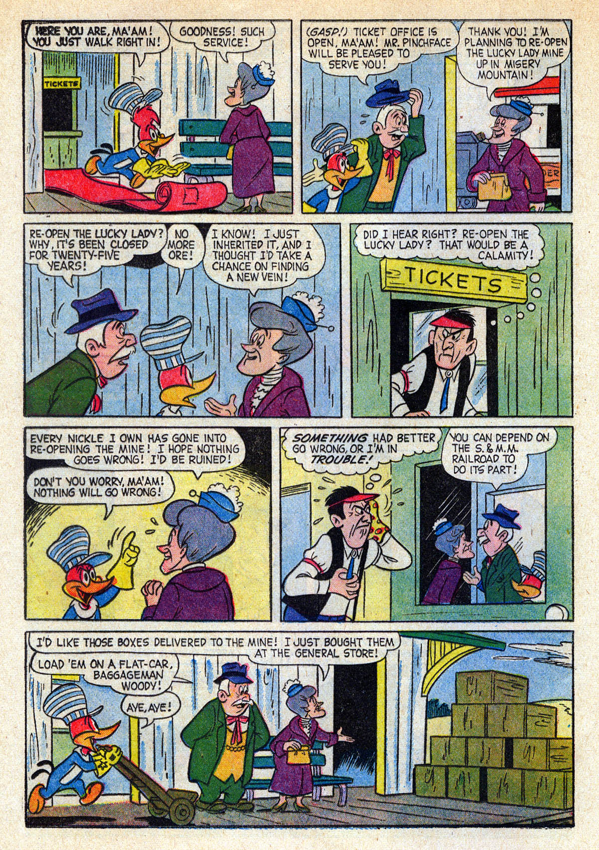 Read online Walter Lantz Woody Woodpecker (1952) comic -  Issue #63 - 24