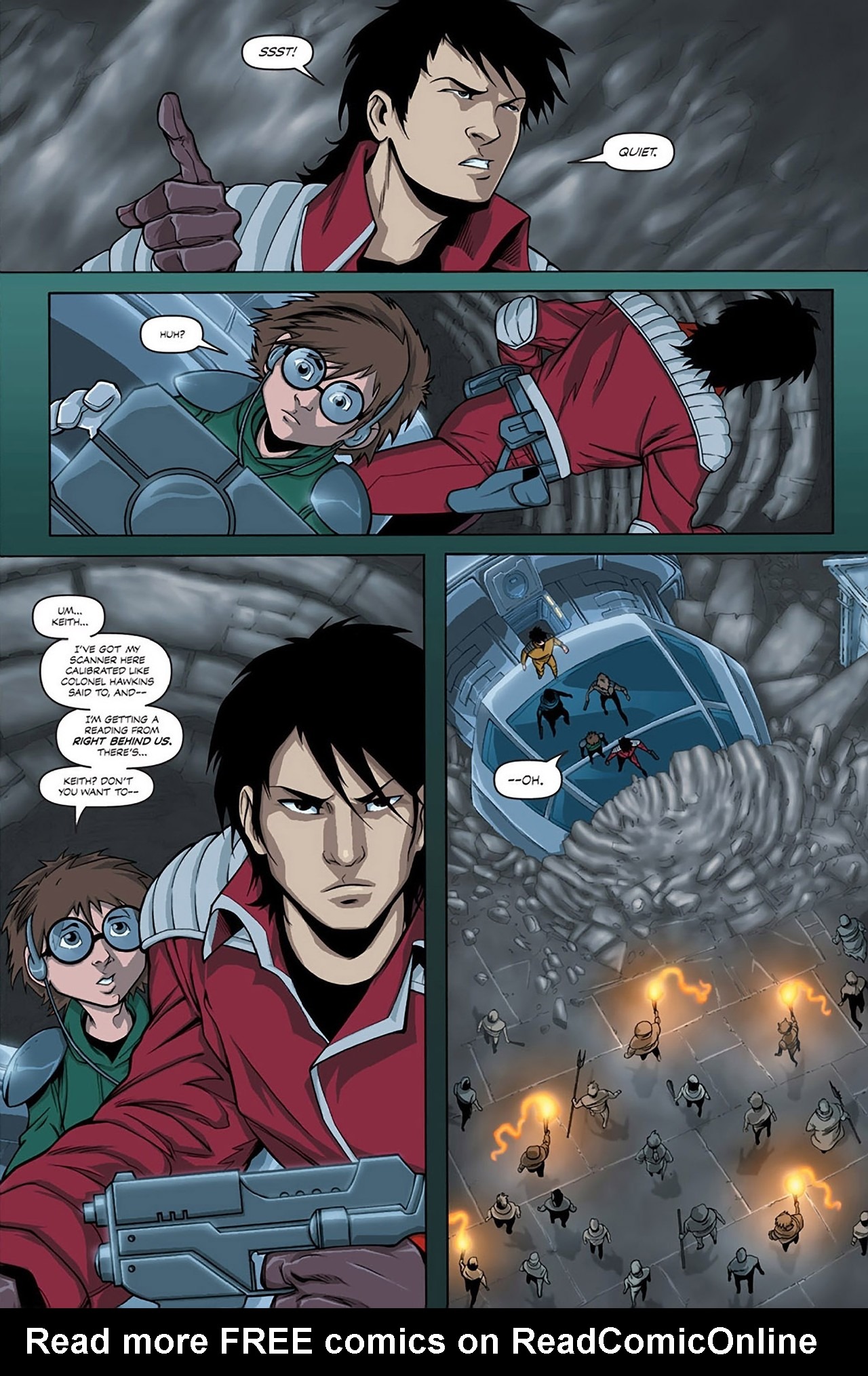 Read online Voltron: Defender of the Universe (Existed) comic -  Issue #1 - 18