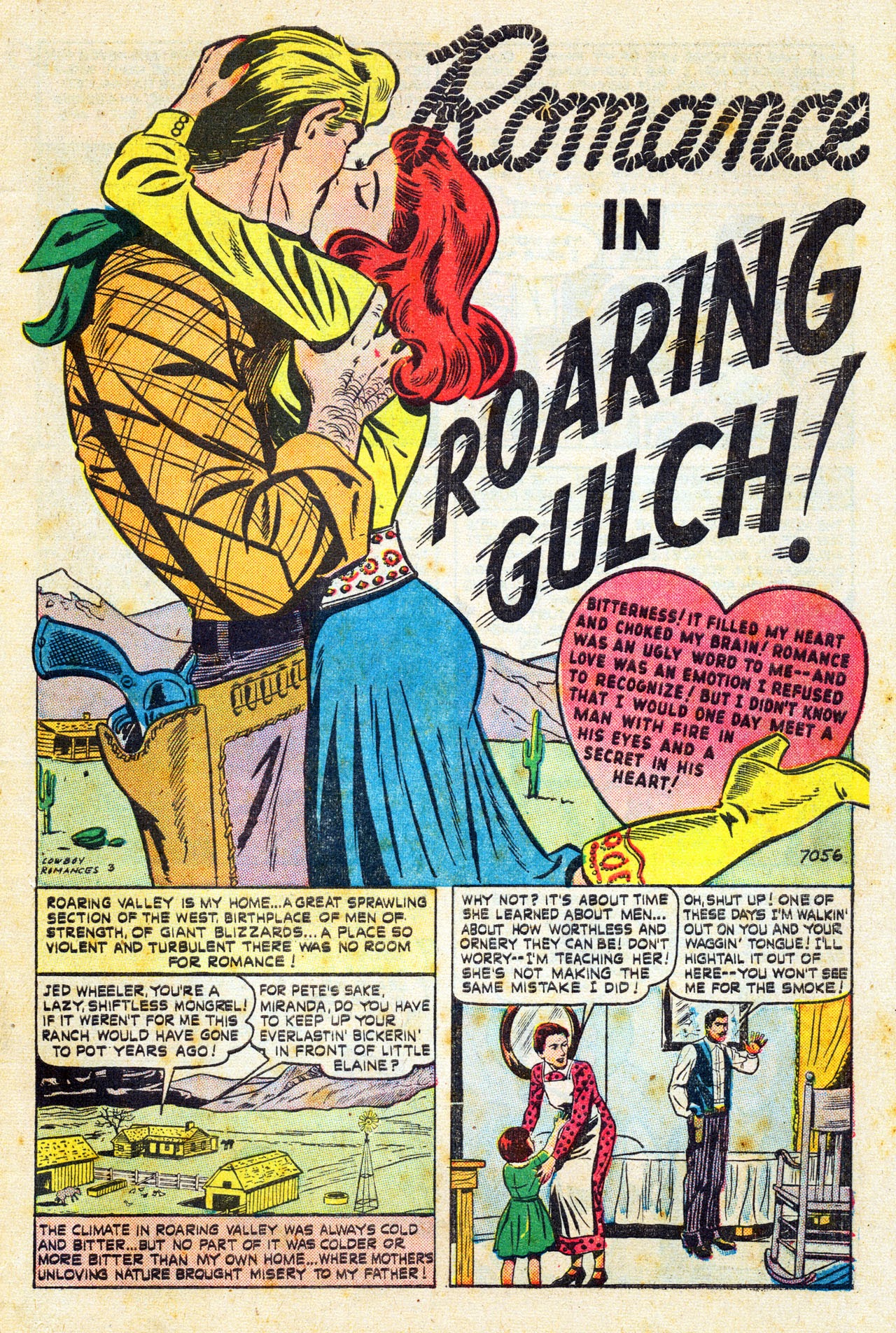 Read online Cowboy Romances comic -  Issue #3 - 3