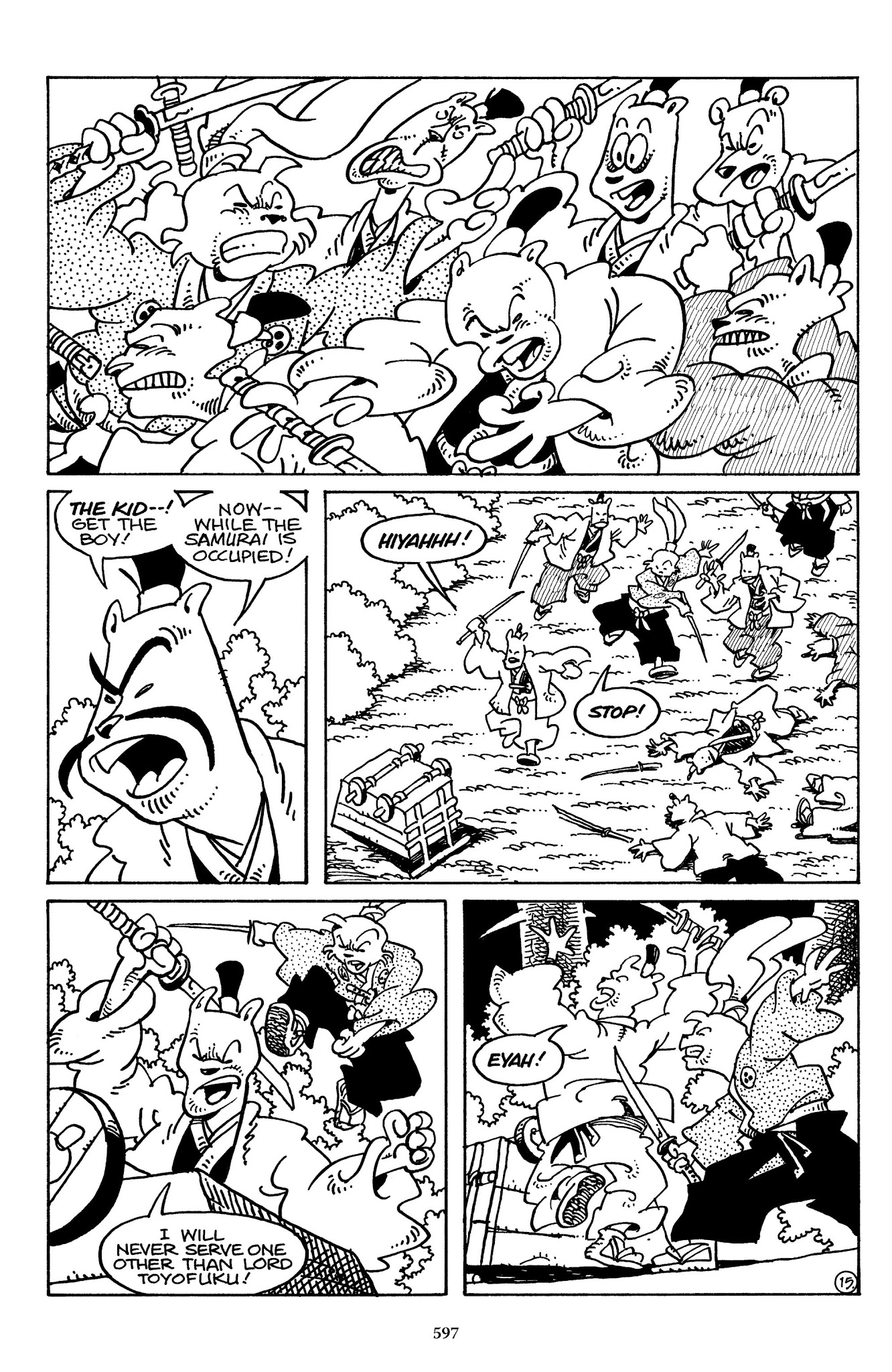 Read online The Usagi Yojimbo Saga comic -  Issue # TPB 2 - 589
