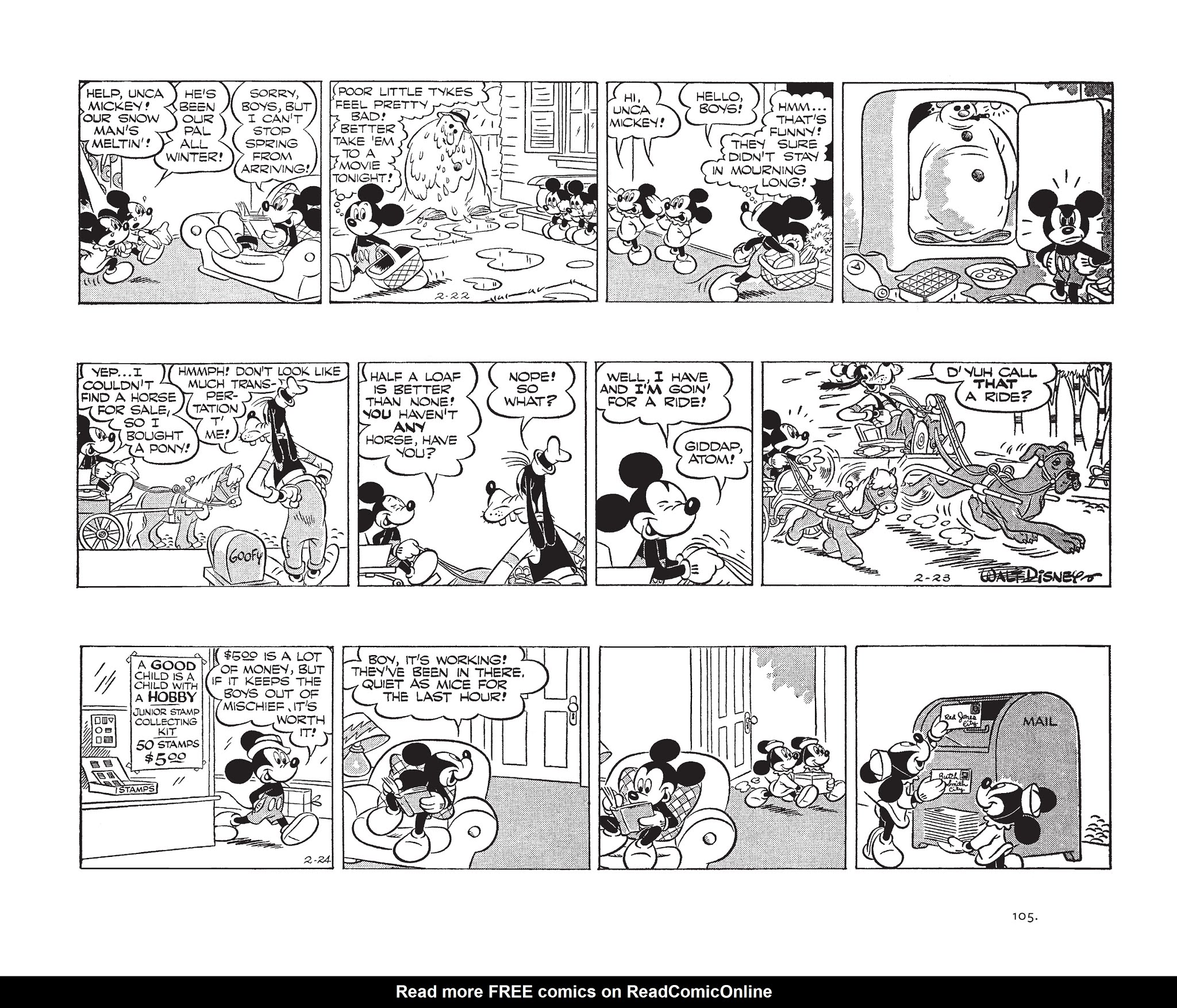 Read online Walt Disney's Mickey Mouse by Floyd Gottfredson comic -  Issue # TPB 7 (Part 2) - 5