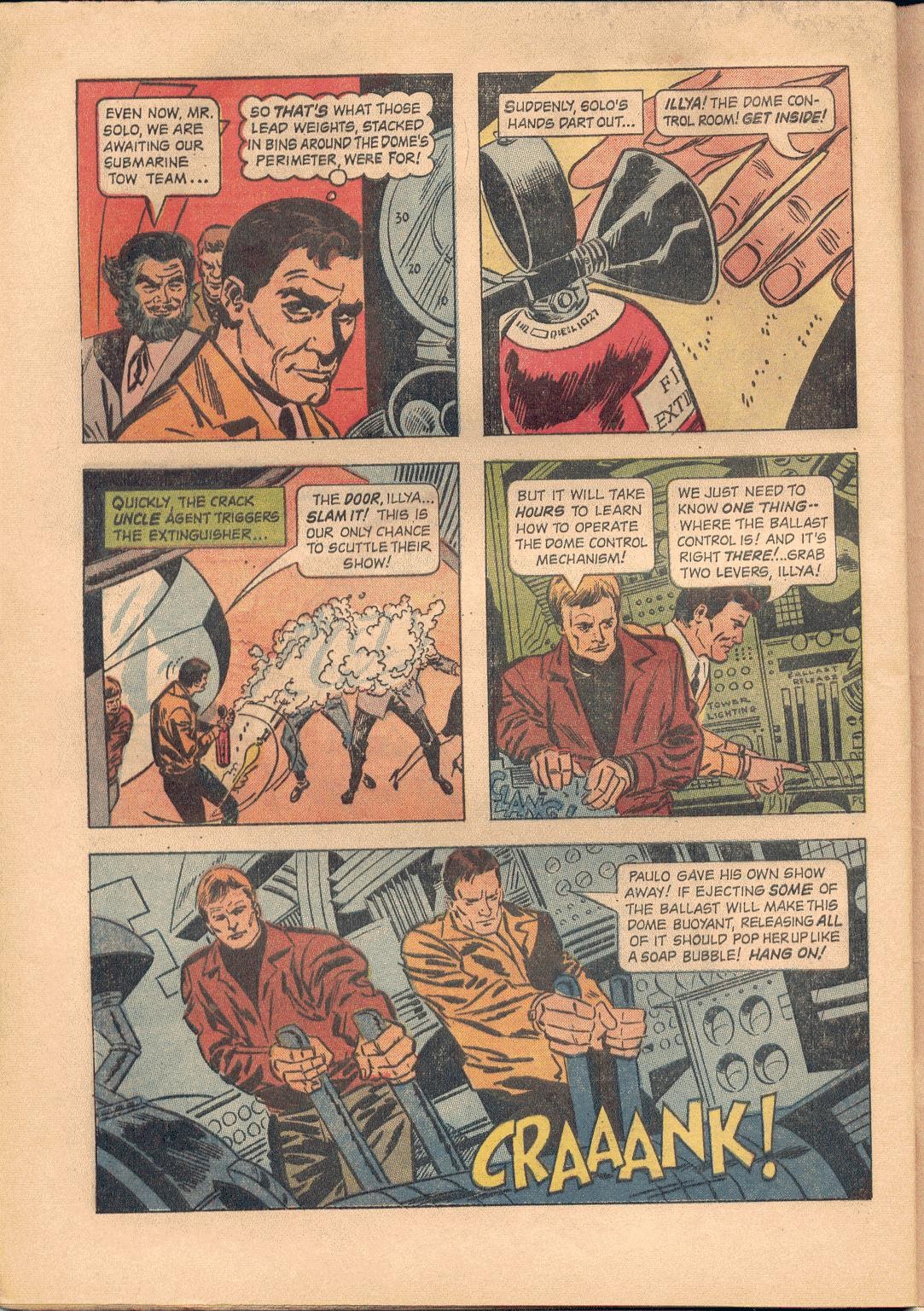 Read online The Man From U.N.C.L.E. comic -  Issue #5 - 32