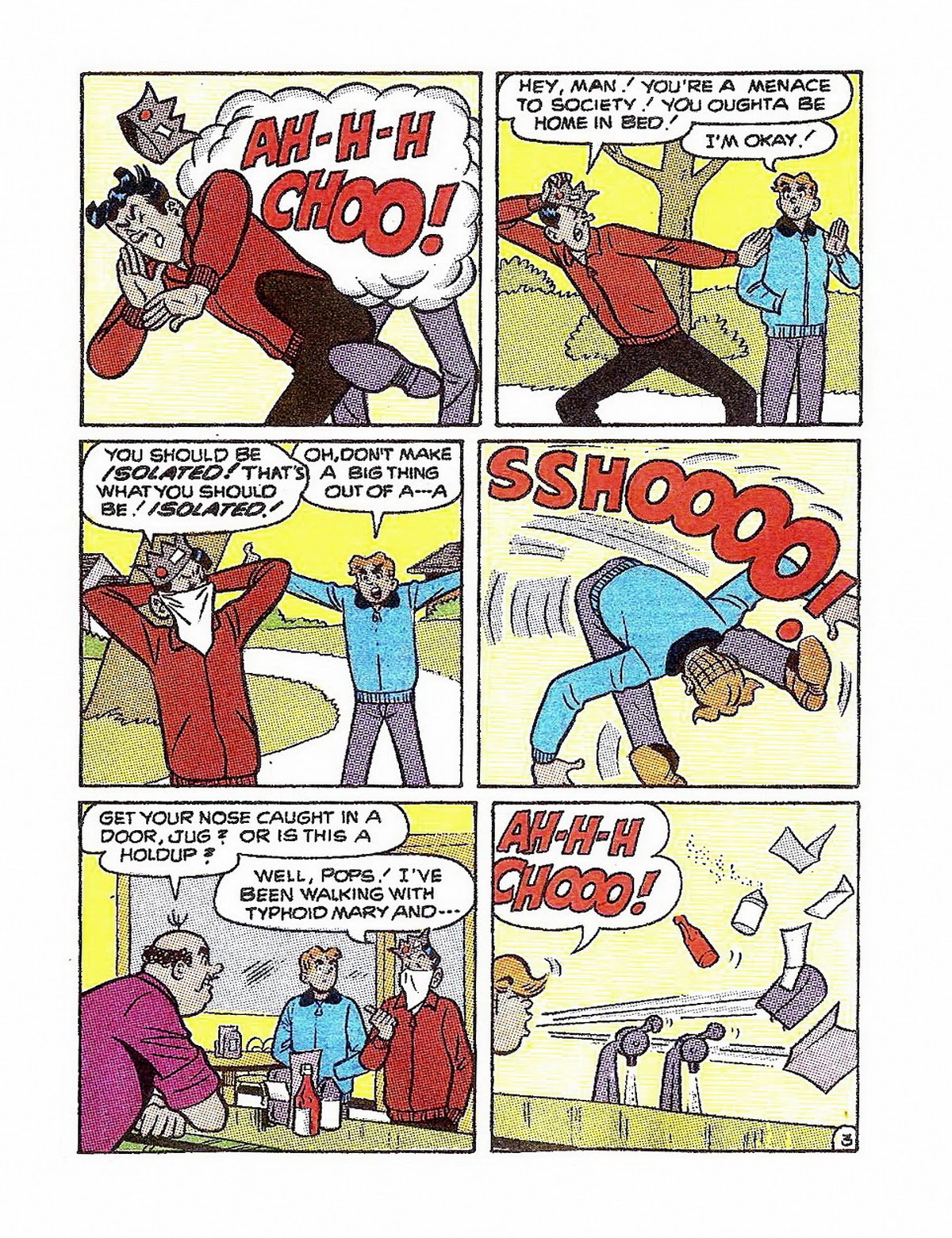 Read online Archie's Double Digest Magazine comic -  Issue #45 - 128